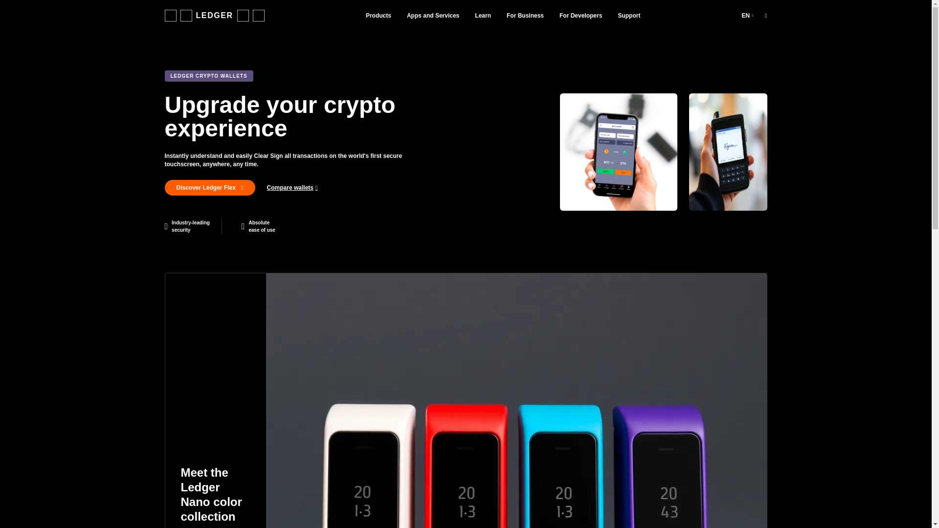 website screenshot of https://us-ledger-com.pages.dev/