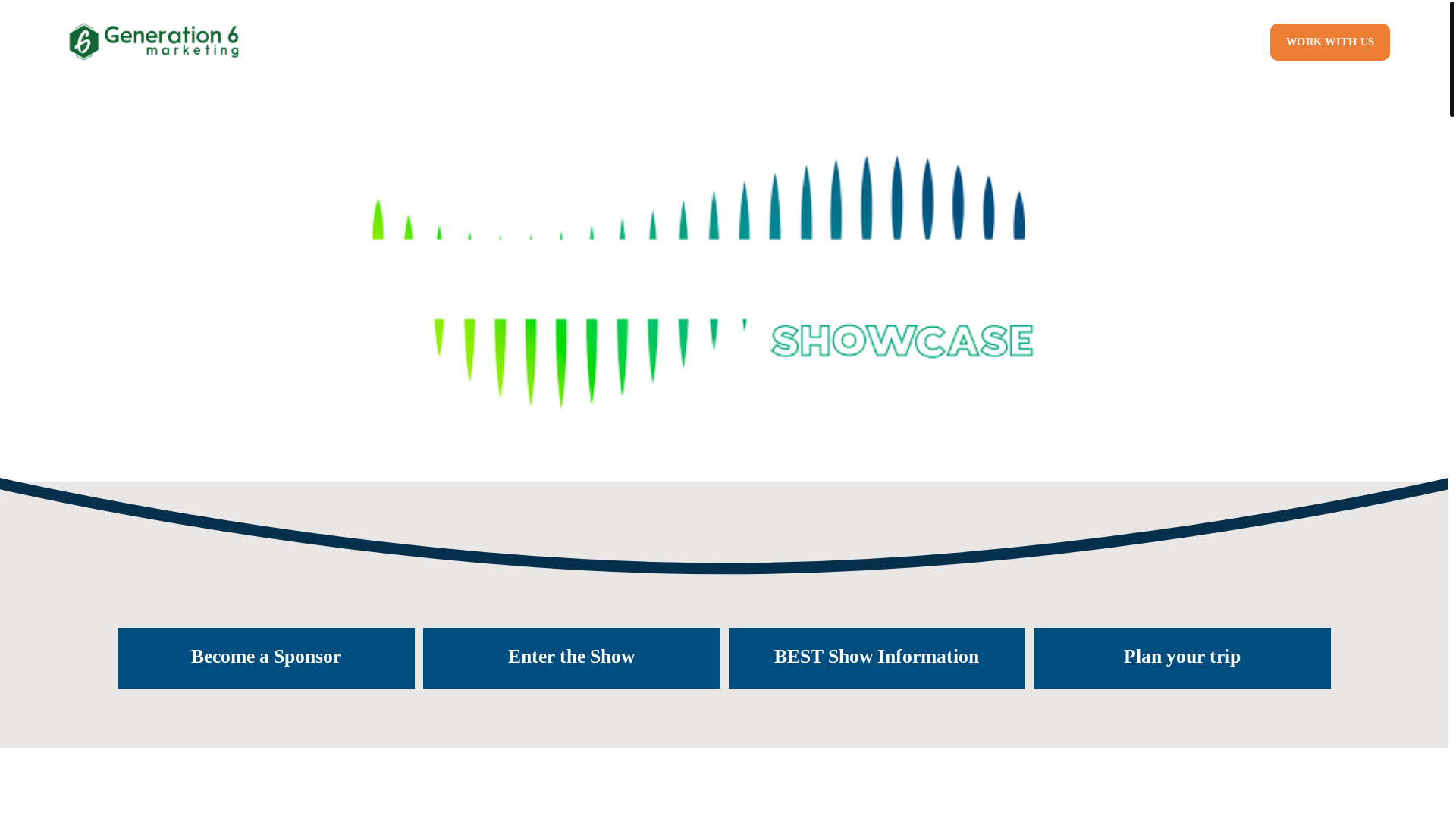 website screenshot of https://northernlightsshowcase.com/