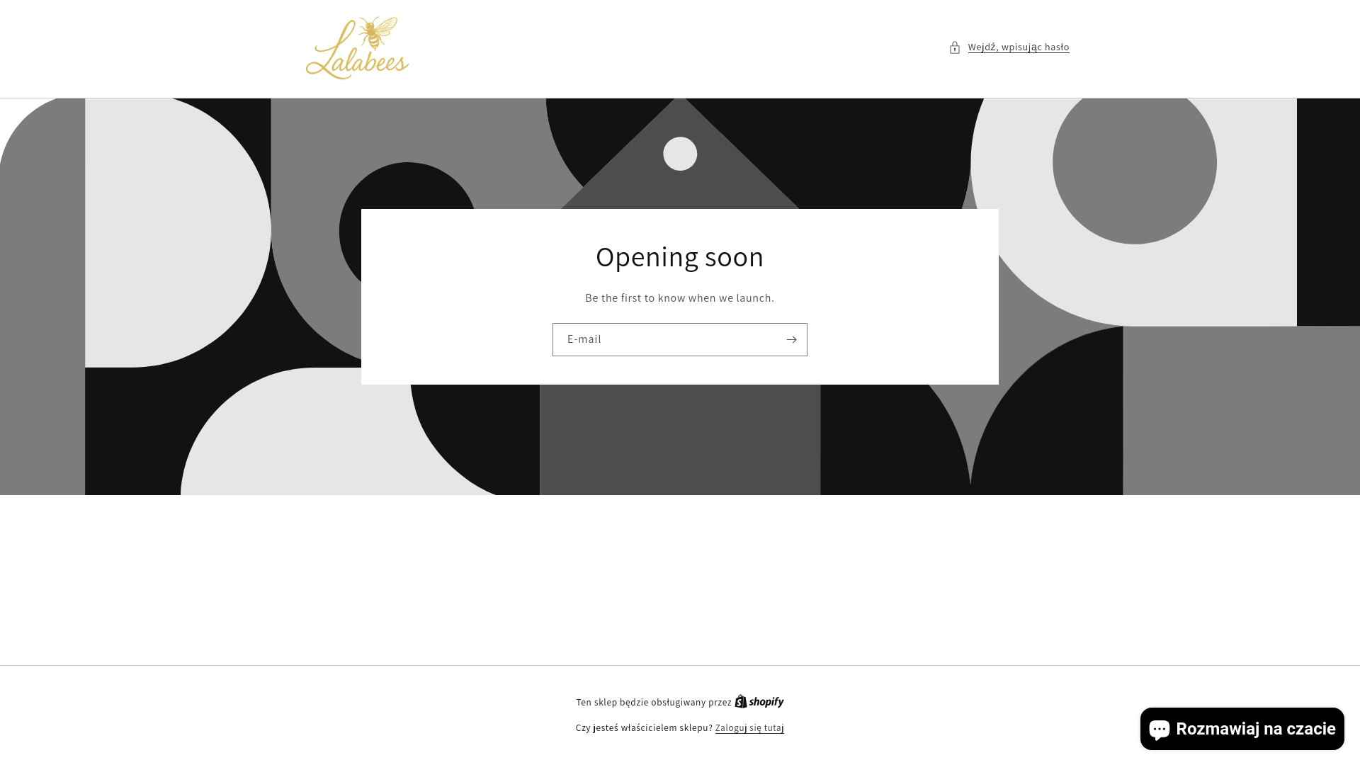 website screenshot of https://lalabees.pl/