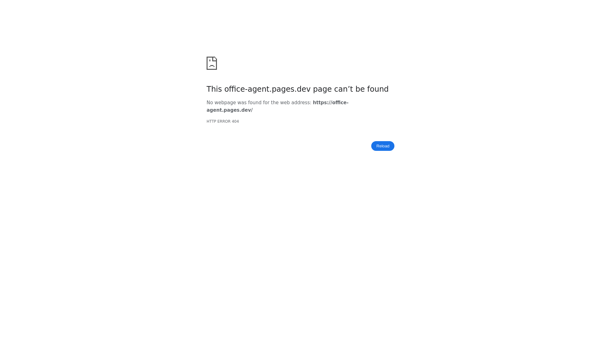 website screenshot of https://office-agent.pages.dev/
