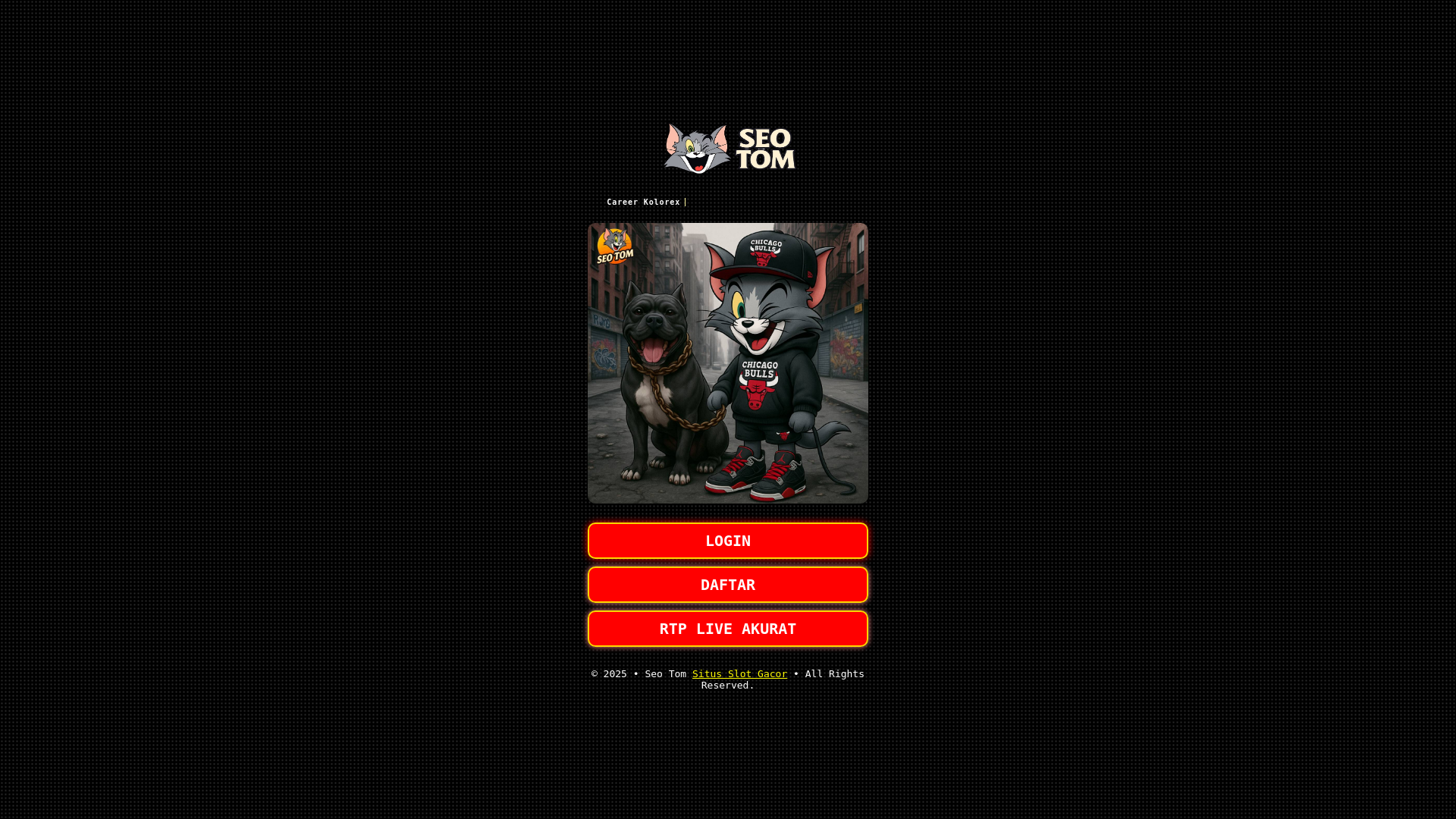 website screenshot of https://career-kolorex.pages.dev/