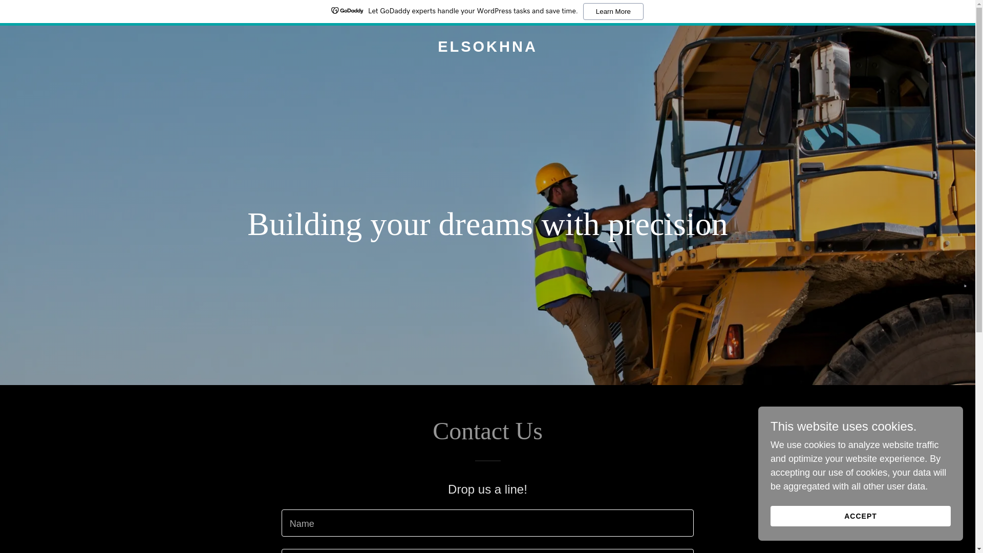 website screenshot of https://elsokhna-eg.com/