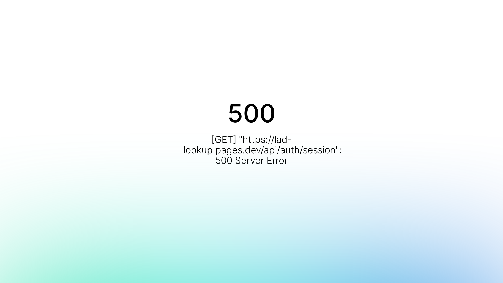 website screenshot of https://lad-lookup.pages.dev/