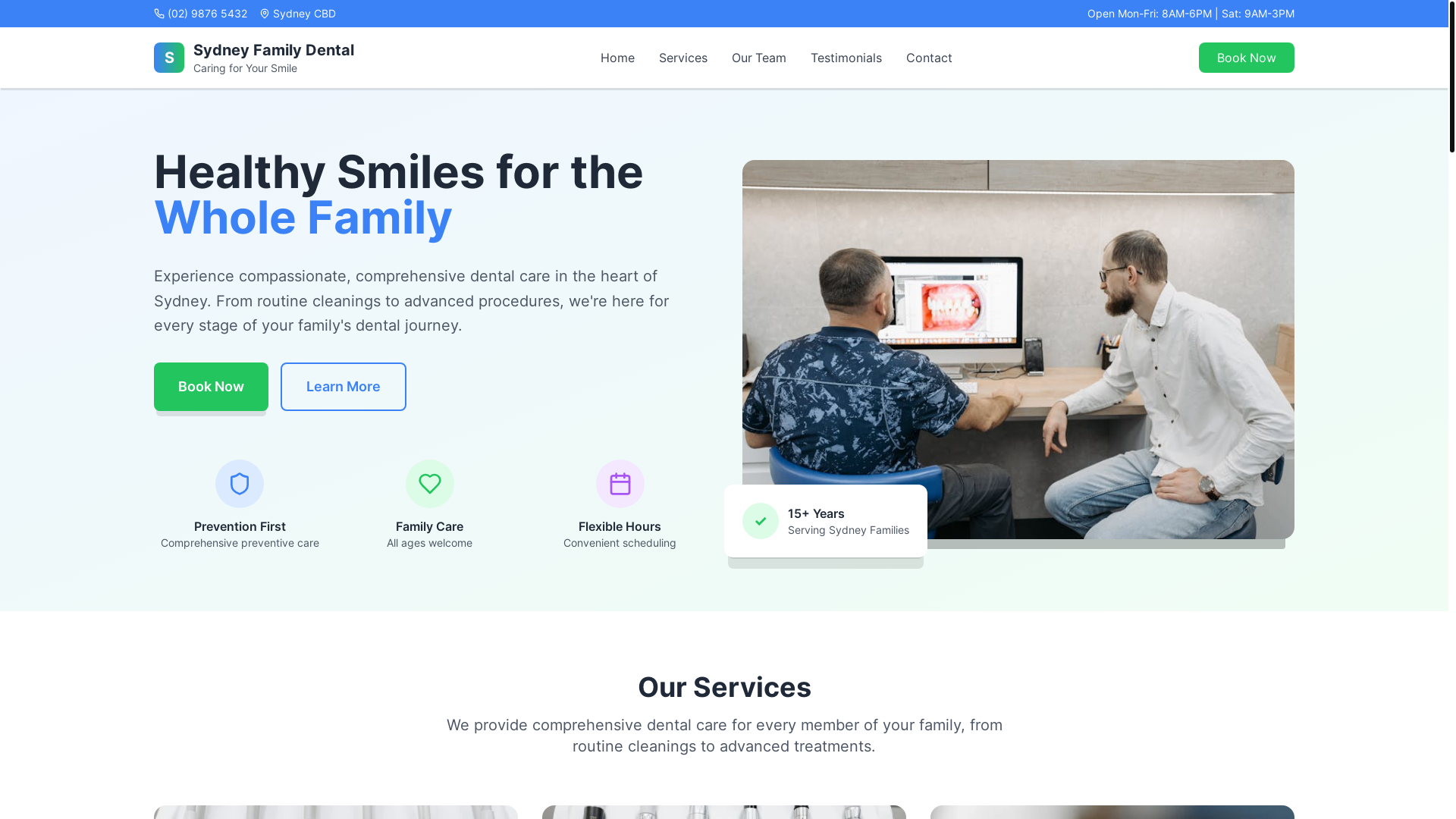website screenshot of https://forthown.digital/
