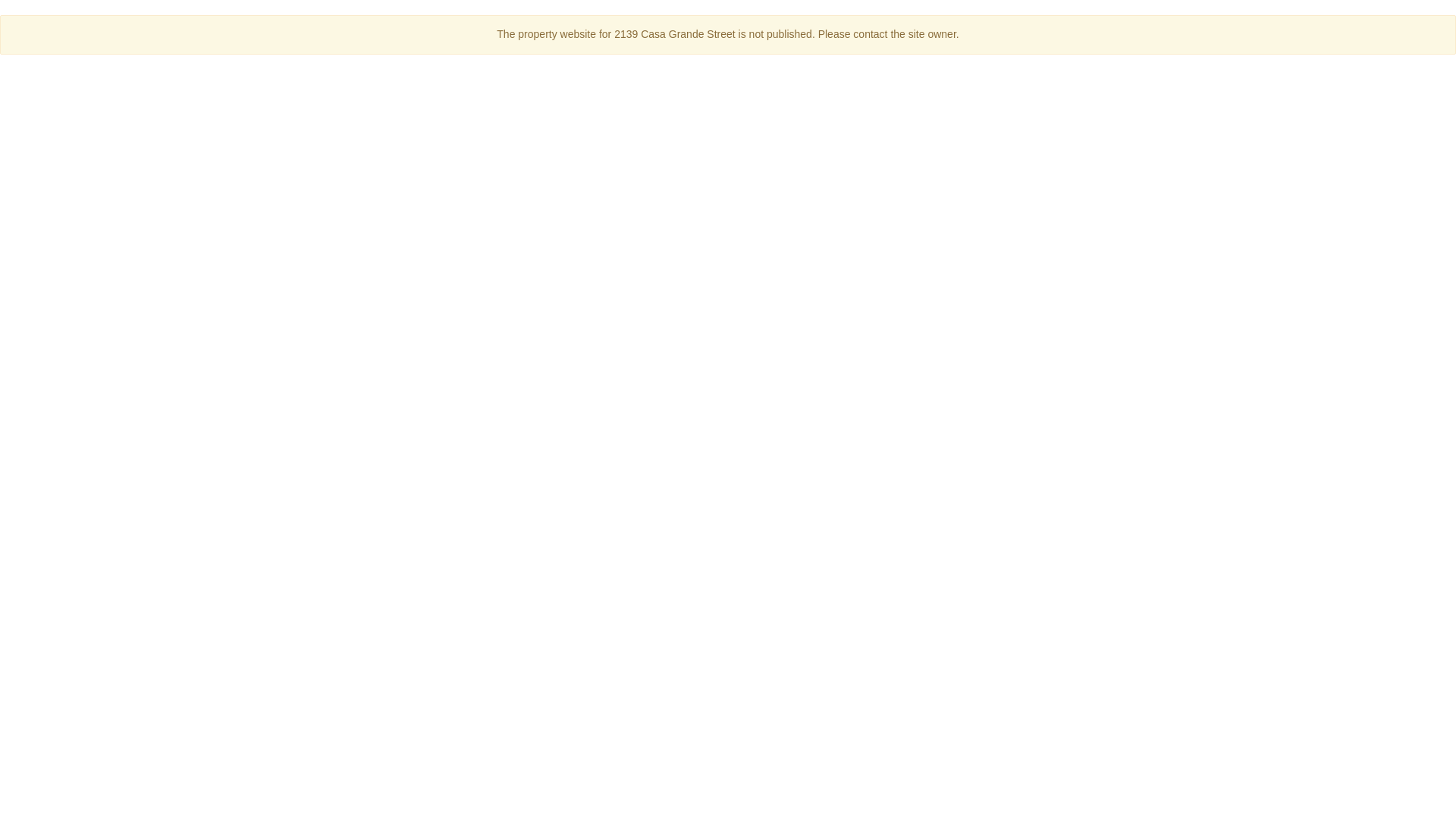 website screenshot of https://2139casagrande.com/