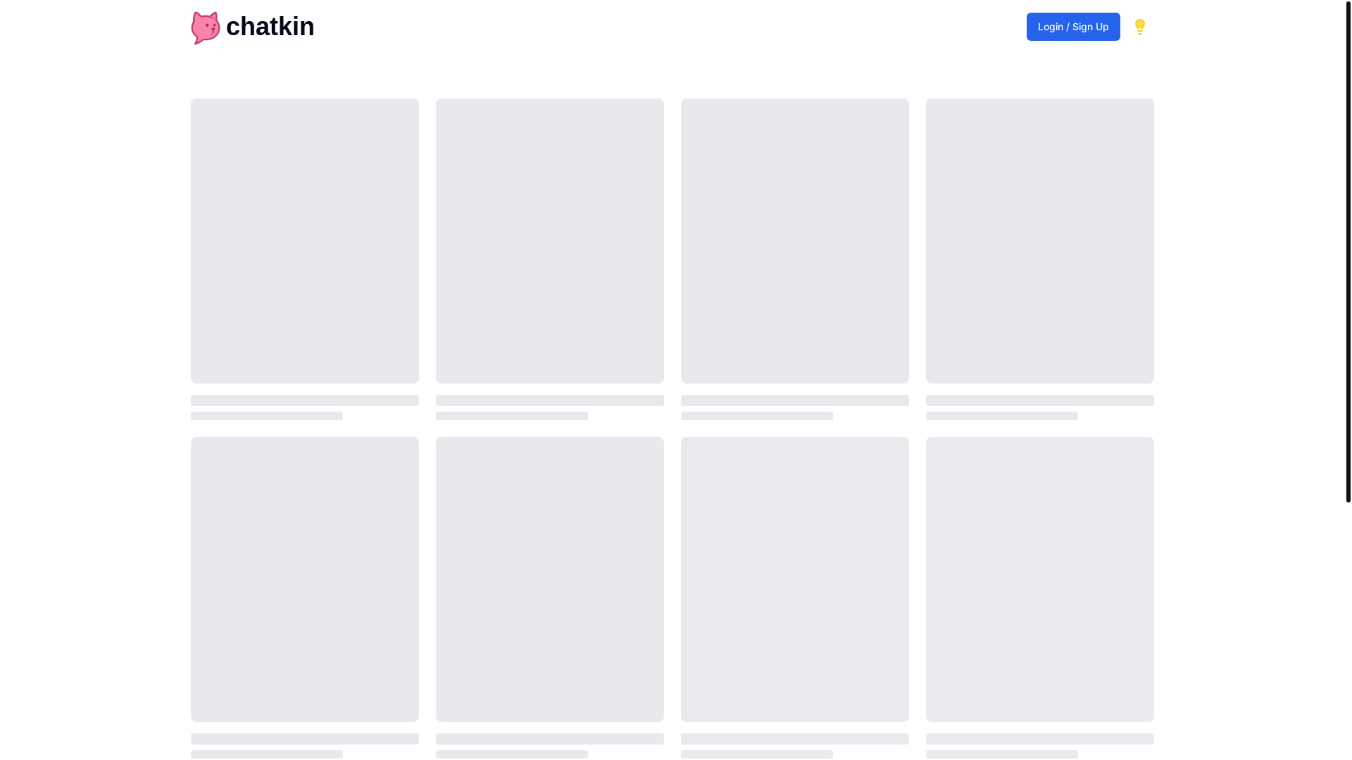 website screenshot of https://chatkin.pages.dev/