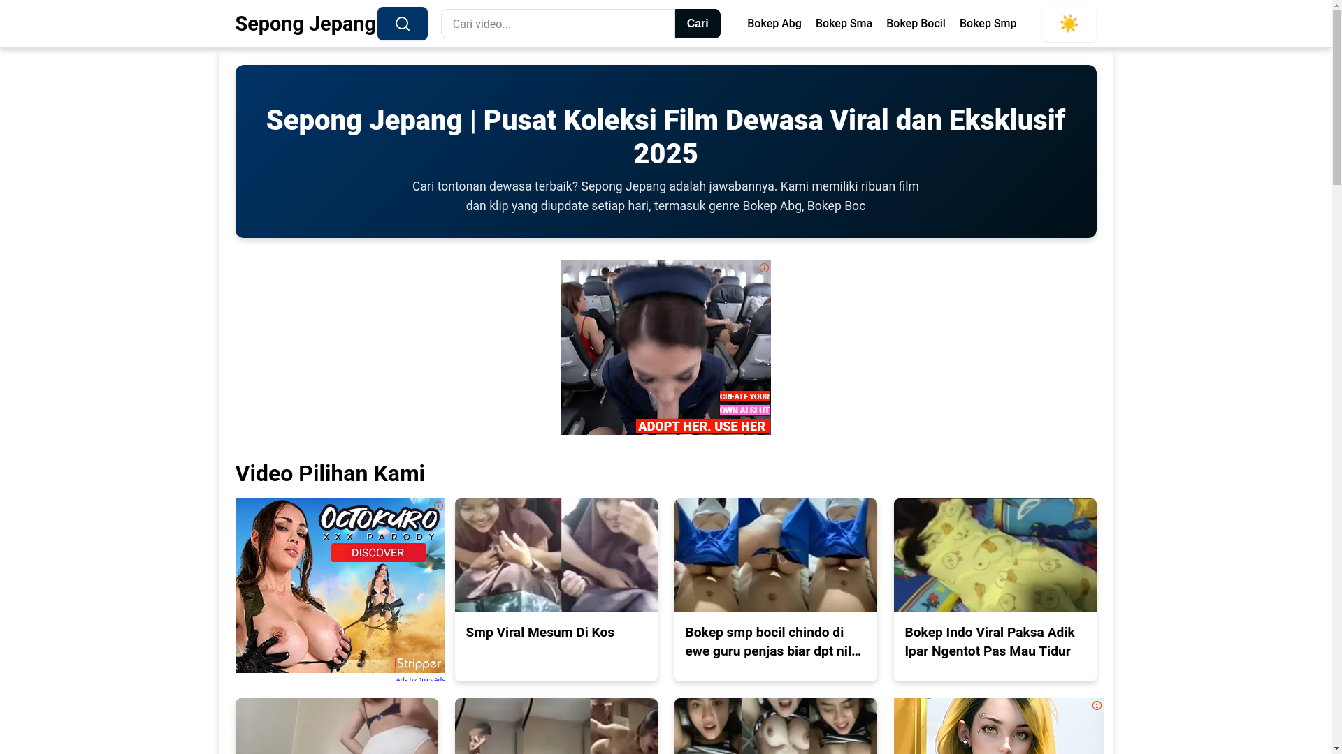 website screenshot of https://sepongjepang.pages.dev/