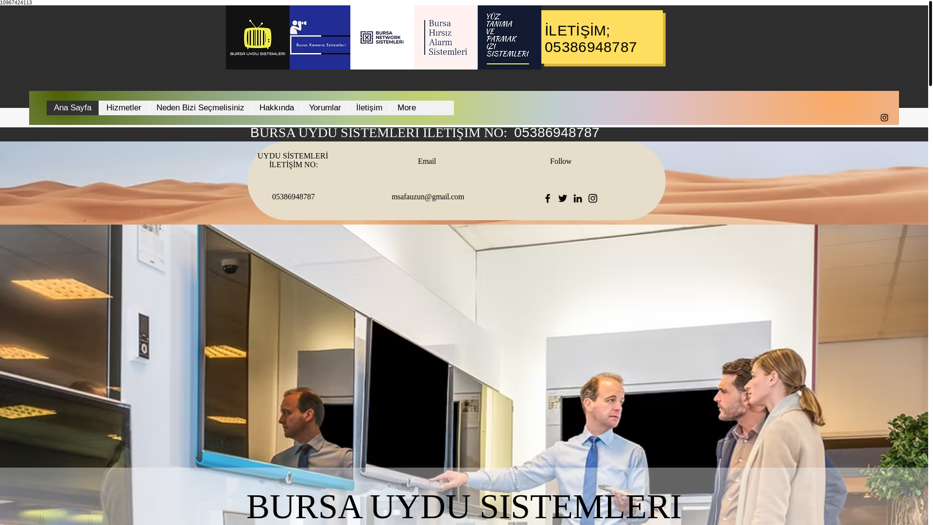 website screenshot of https://bursauyduteknikservis.com/
