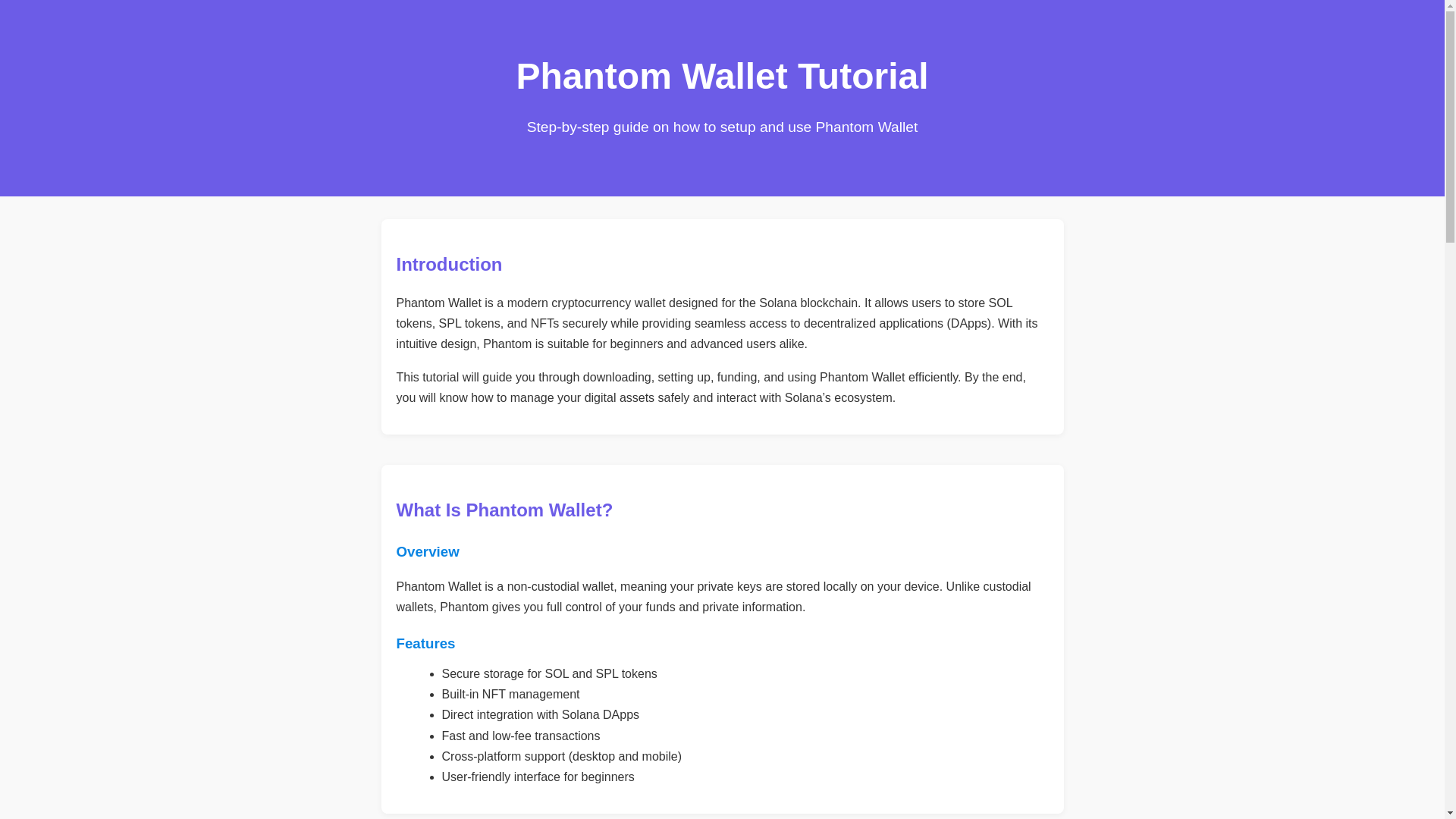 website screenshot of https://phantom-wallet-support-usa.pages.dev/