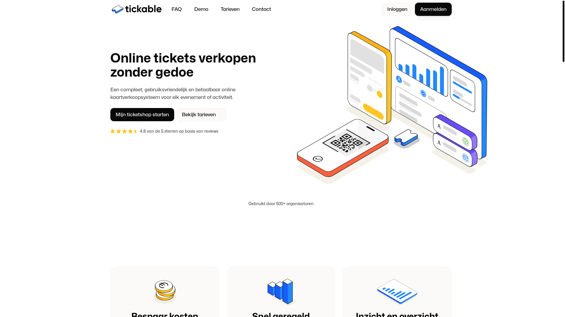 website screenshot of https://tickable-nl.pages.dev/