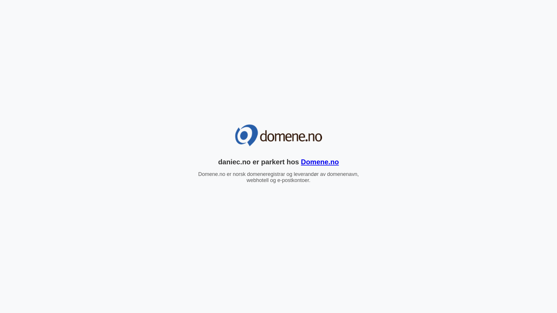 website screenshot of https://daniec.no/