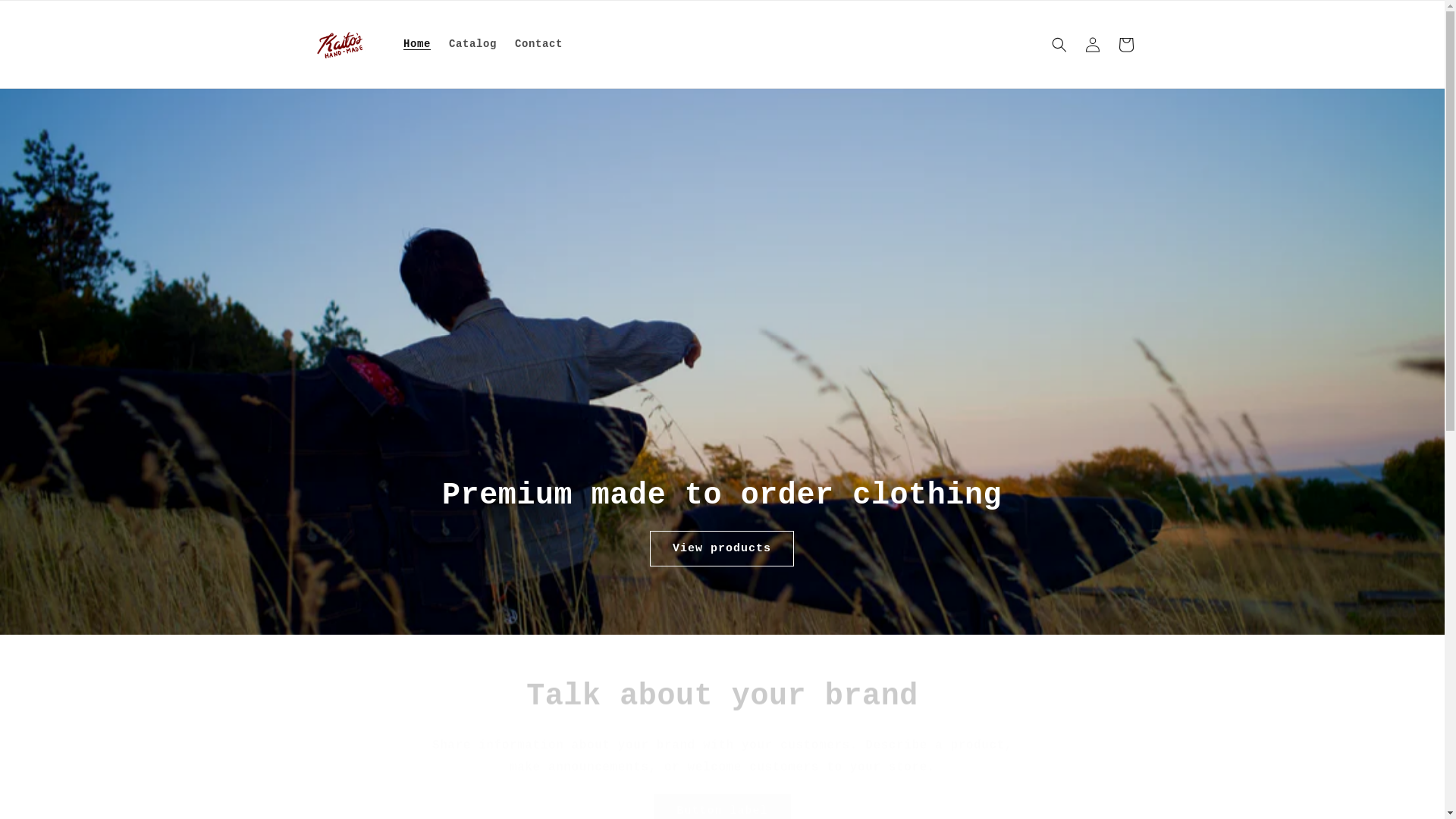 website screenshot of https://kaitohandmade.ca/