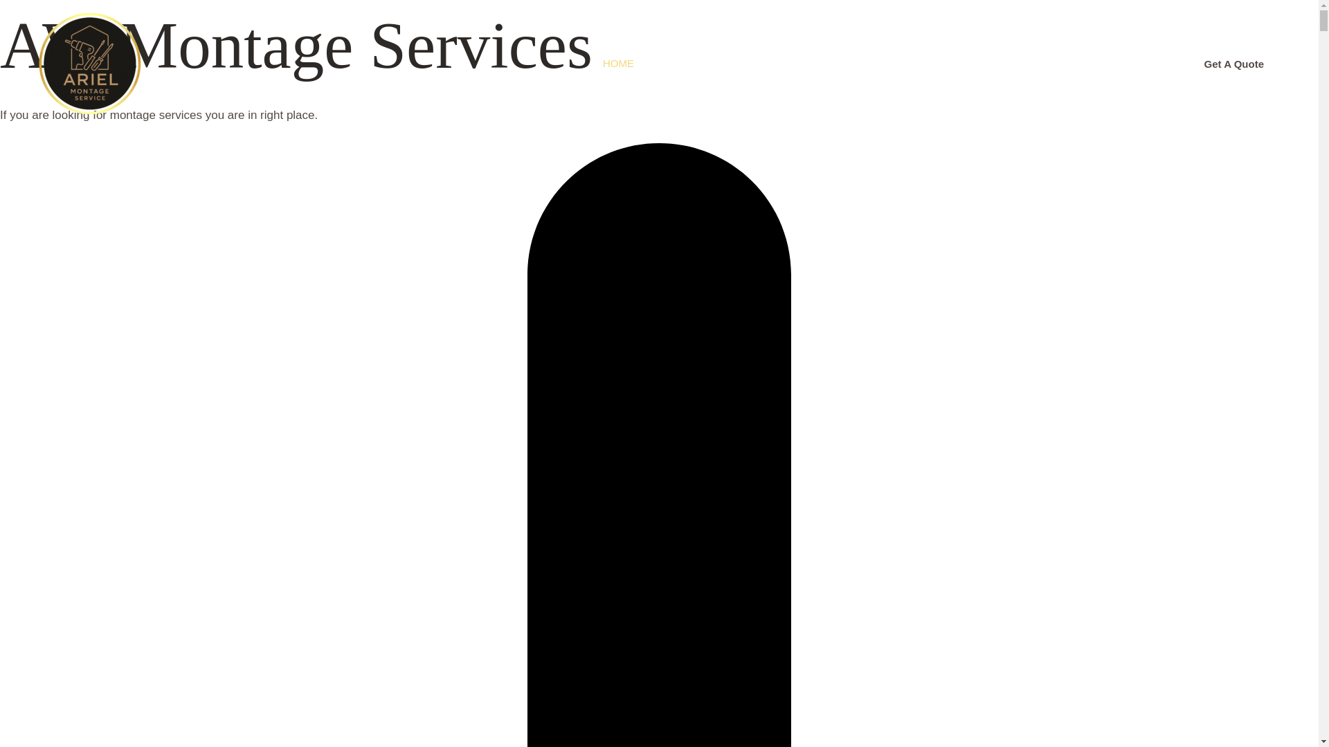 website screenshot of https://arielmontageservice.nl/