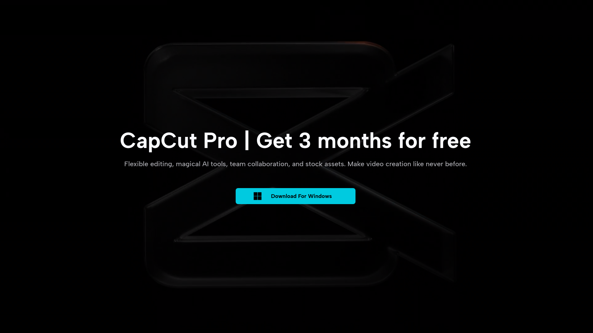 website screenshot of https://icapcut.site/