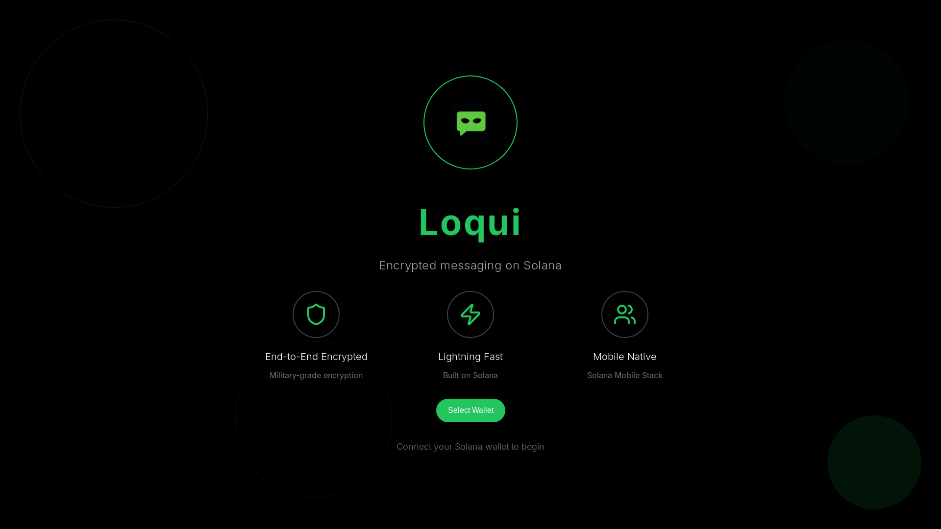 website screenshot of https://loquichat.fun/
