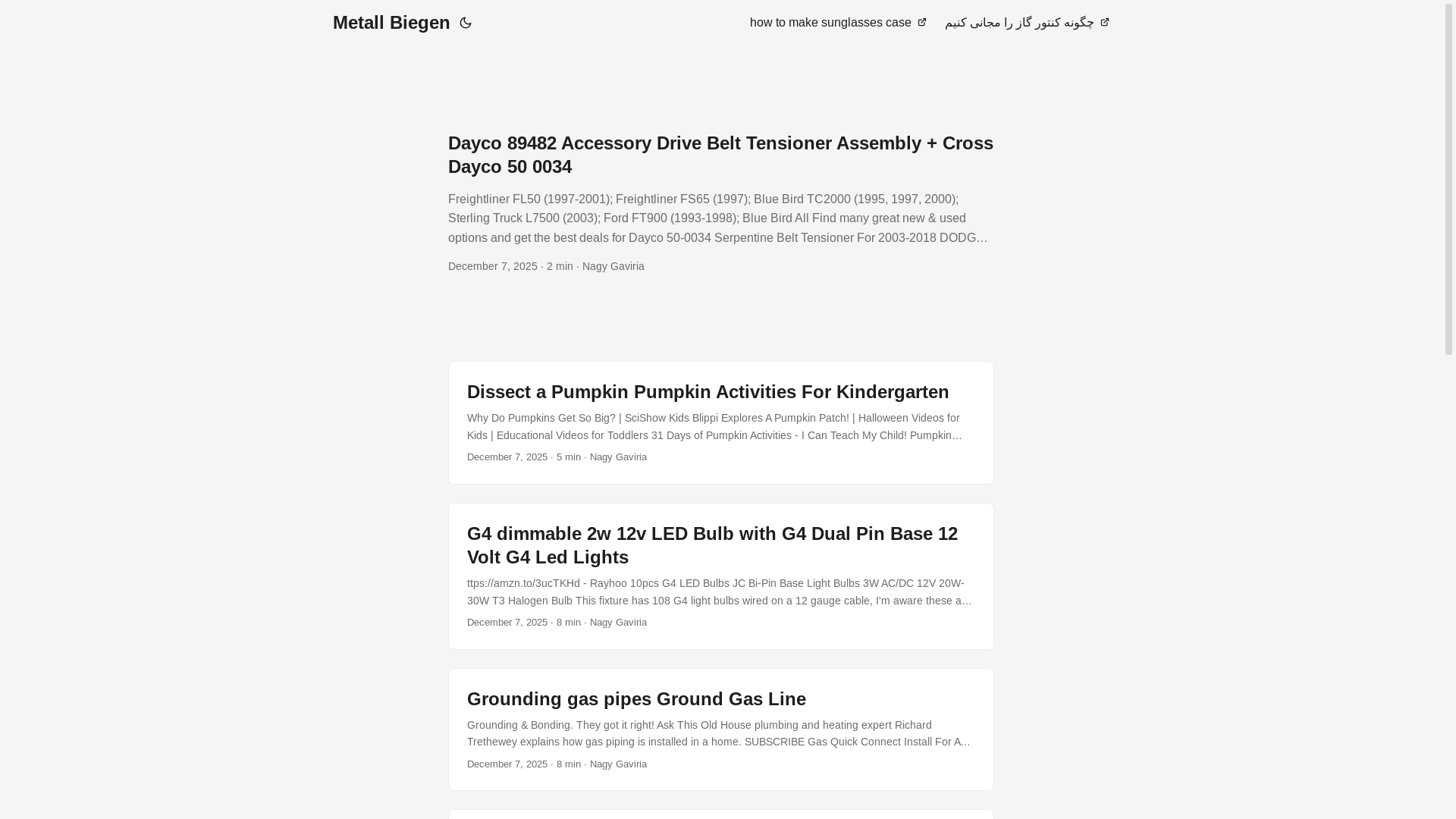 website screenshot of https://metallbiegen.pages.dev/