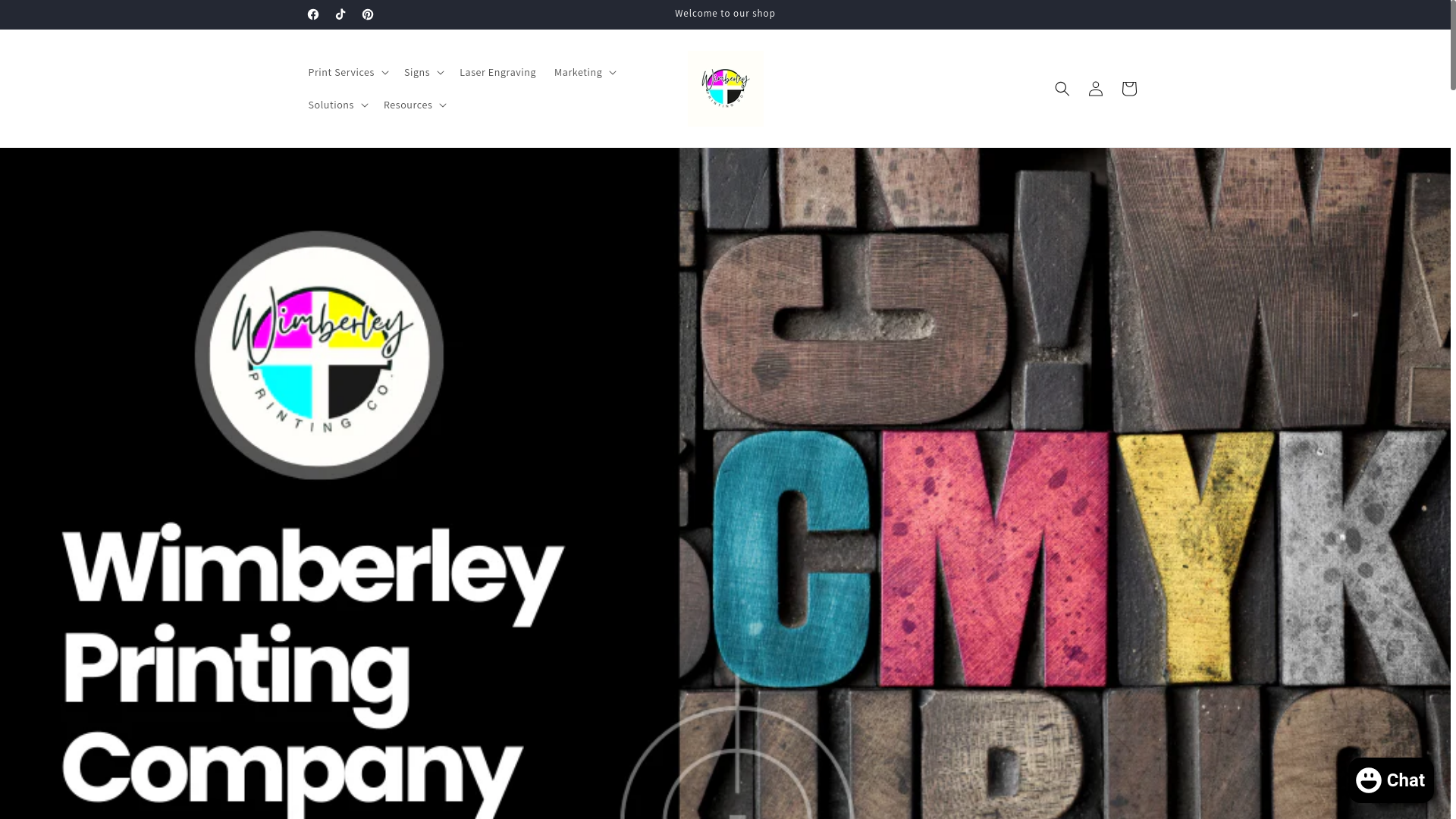 website screenshot of https://texasprintservice.com/