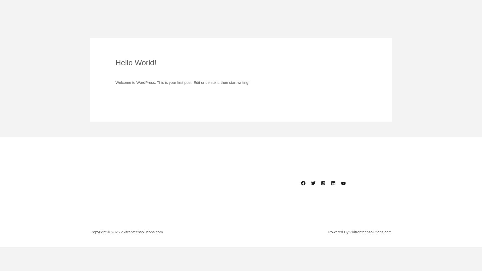 website screenshot of https://vikitrahtechsolutions.com/