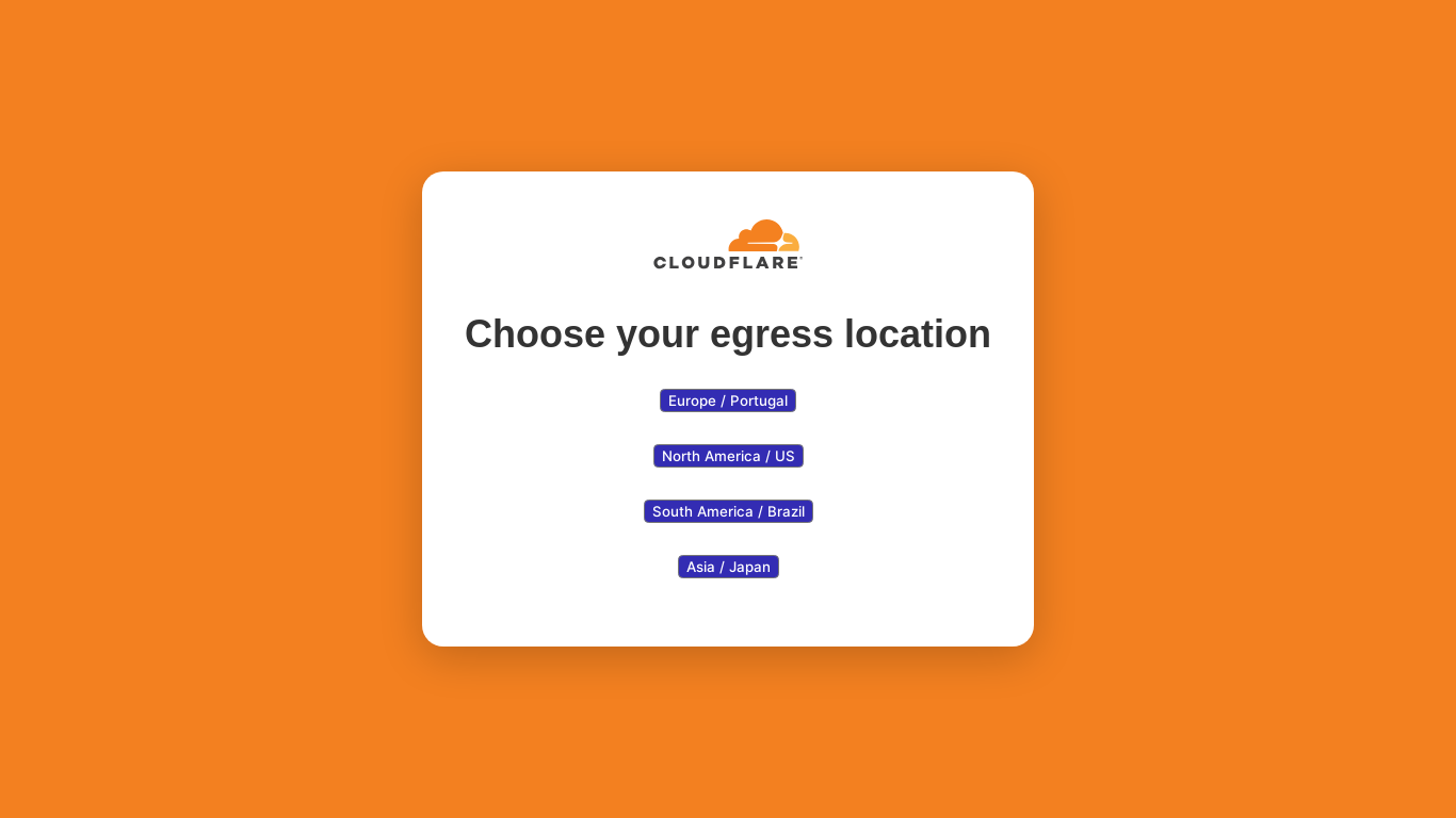 website screenshot of https://selfserve-egress.pages.dev/