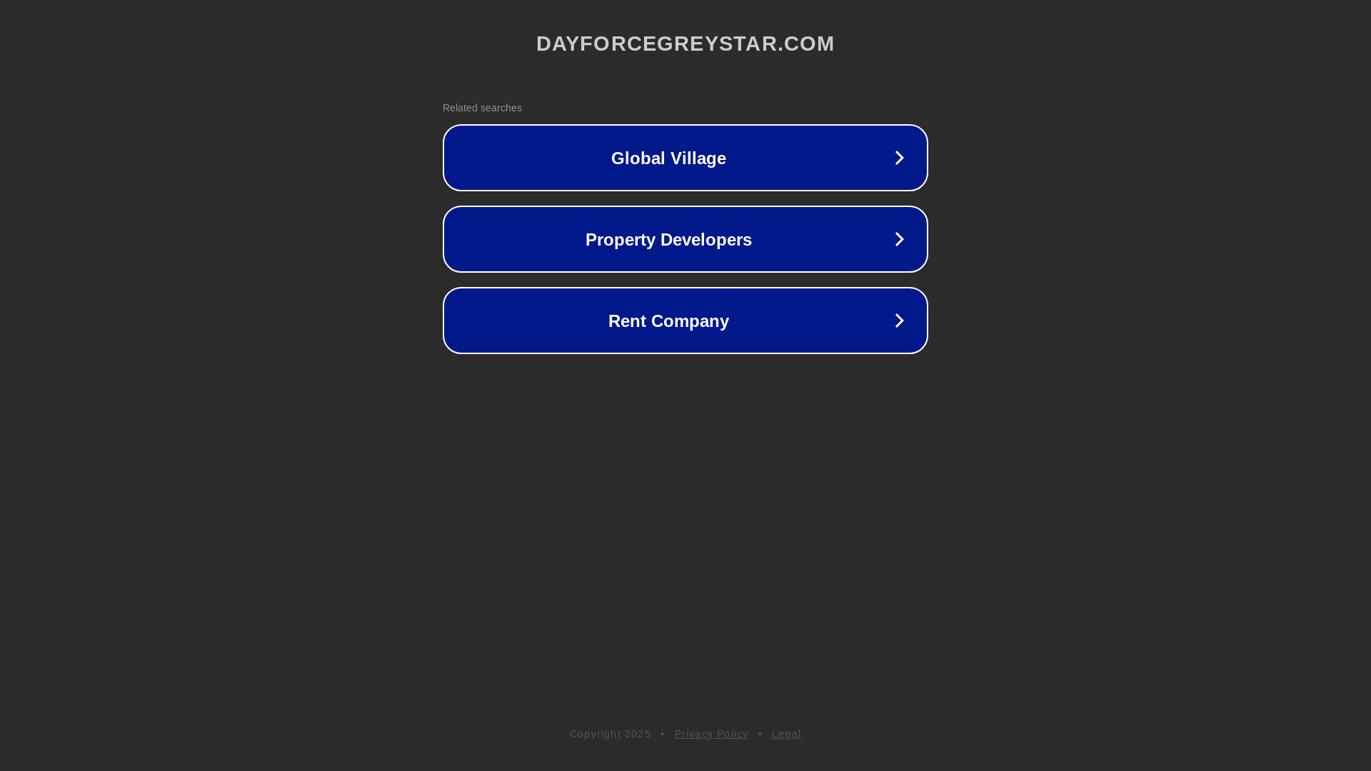 website screenshot of https://dayforcegreystar.com/