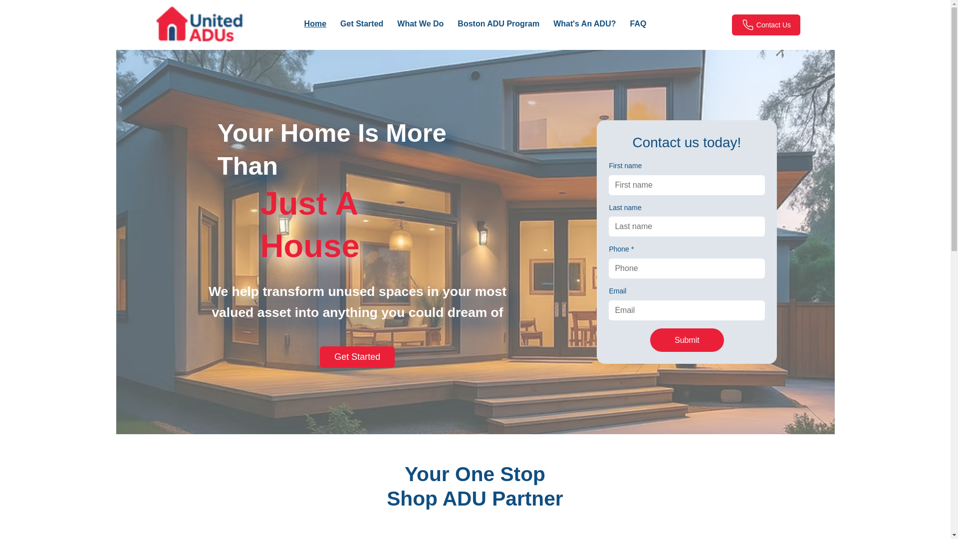 website screenshot of https://theadubostonbuilders.site/