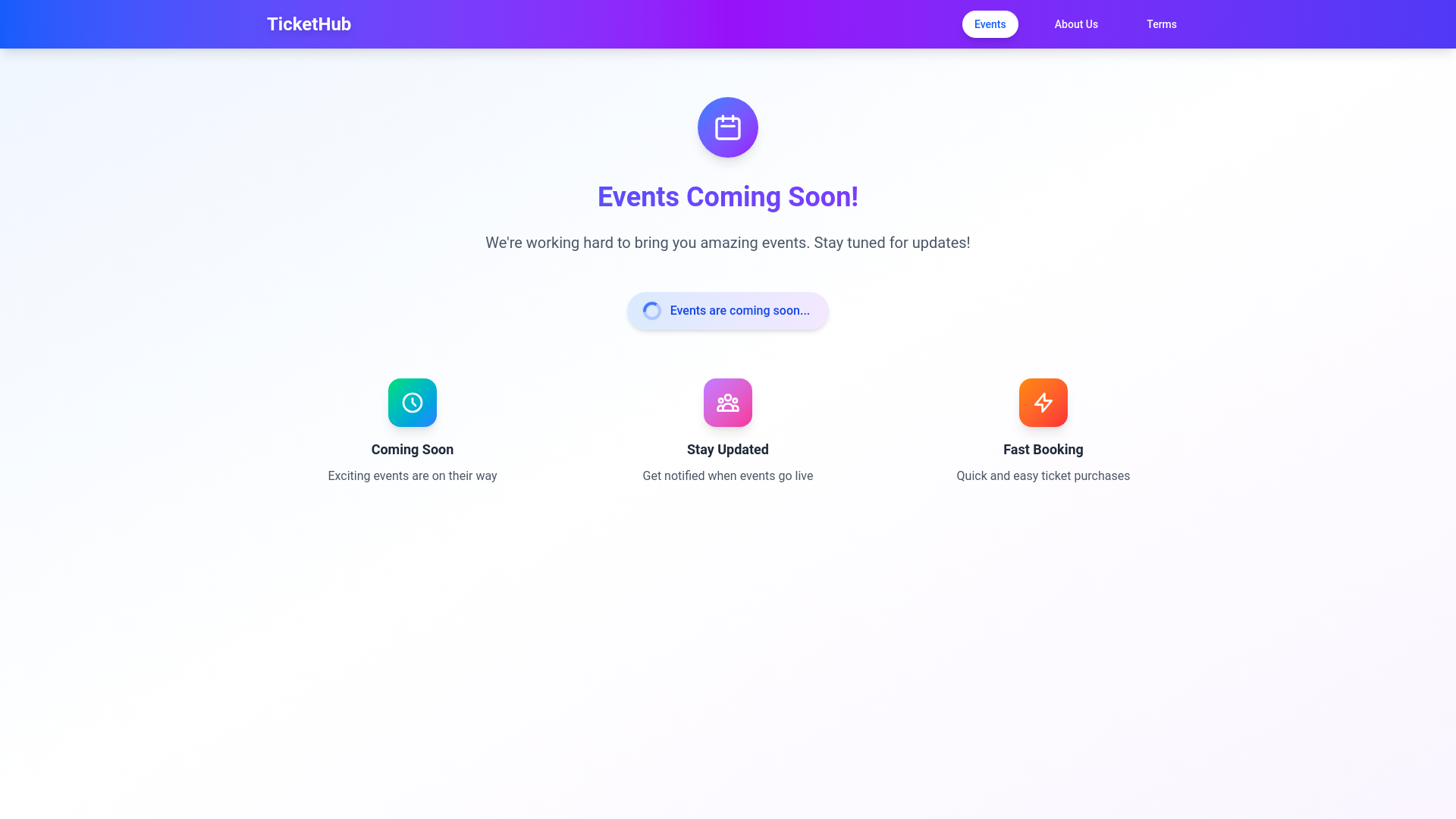 website screenshot of https://ticketswebsite.pages.dev/