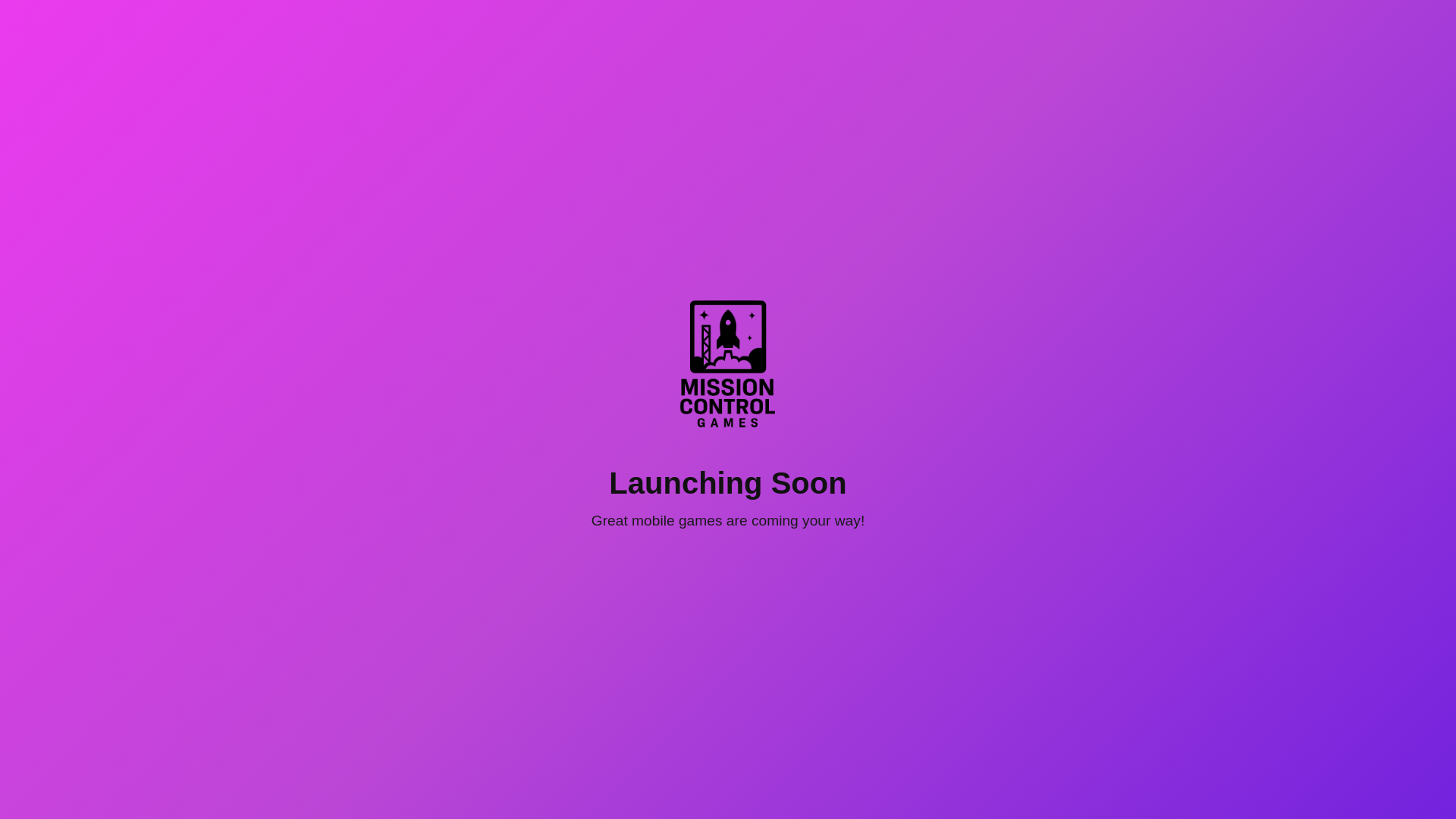 website screenshot of https://mission-control-games-website.pages.dev/