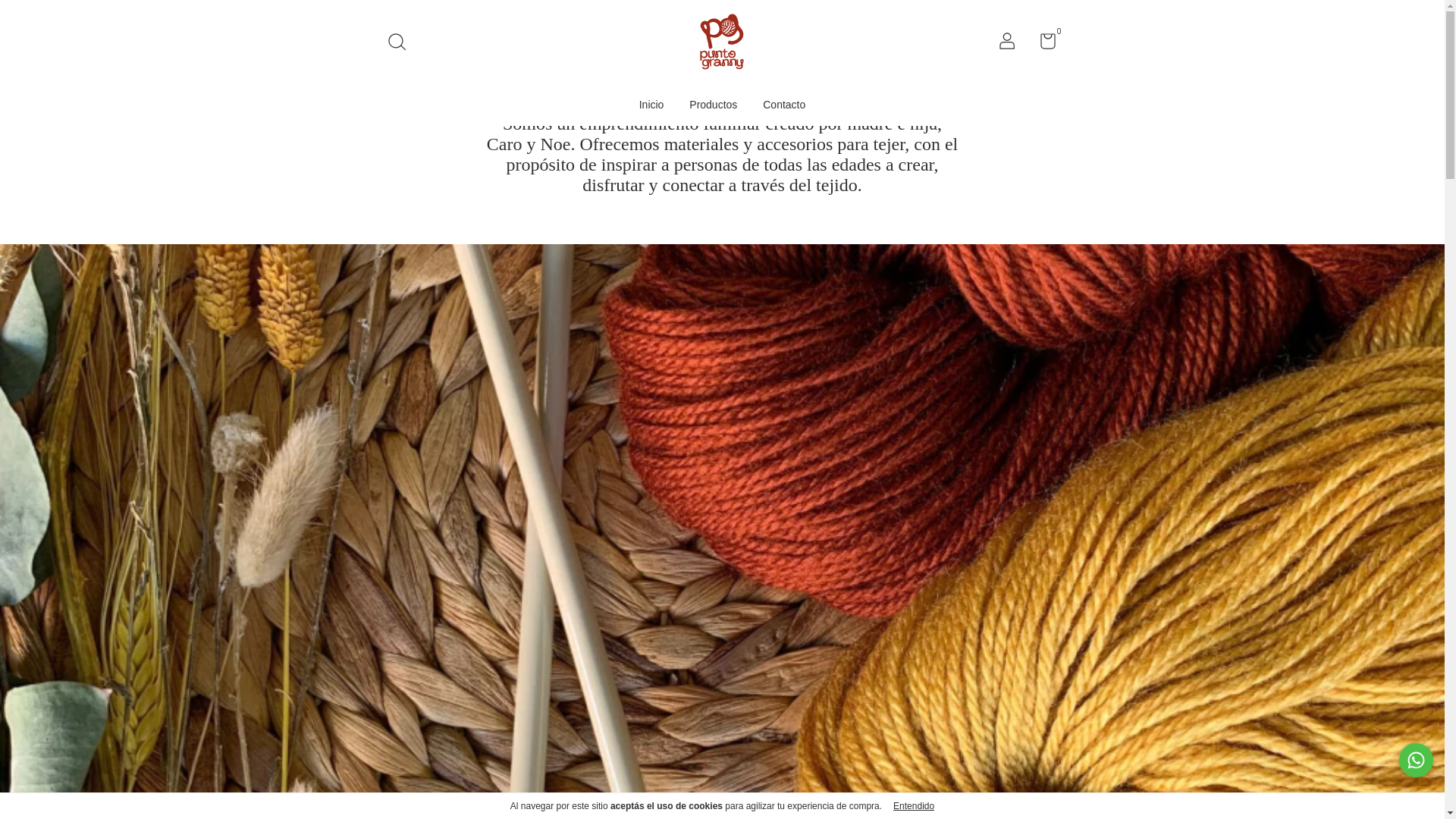 website screenshot of https://puntogranny.com.ar/