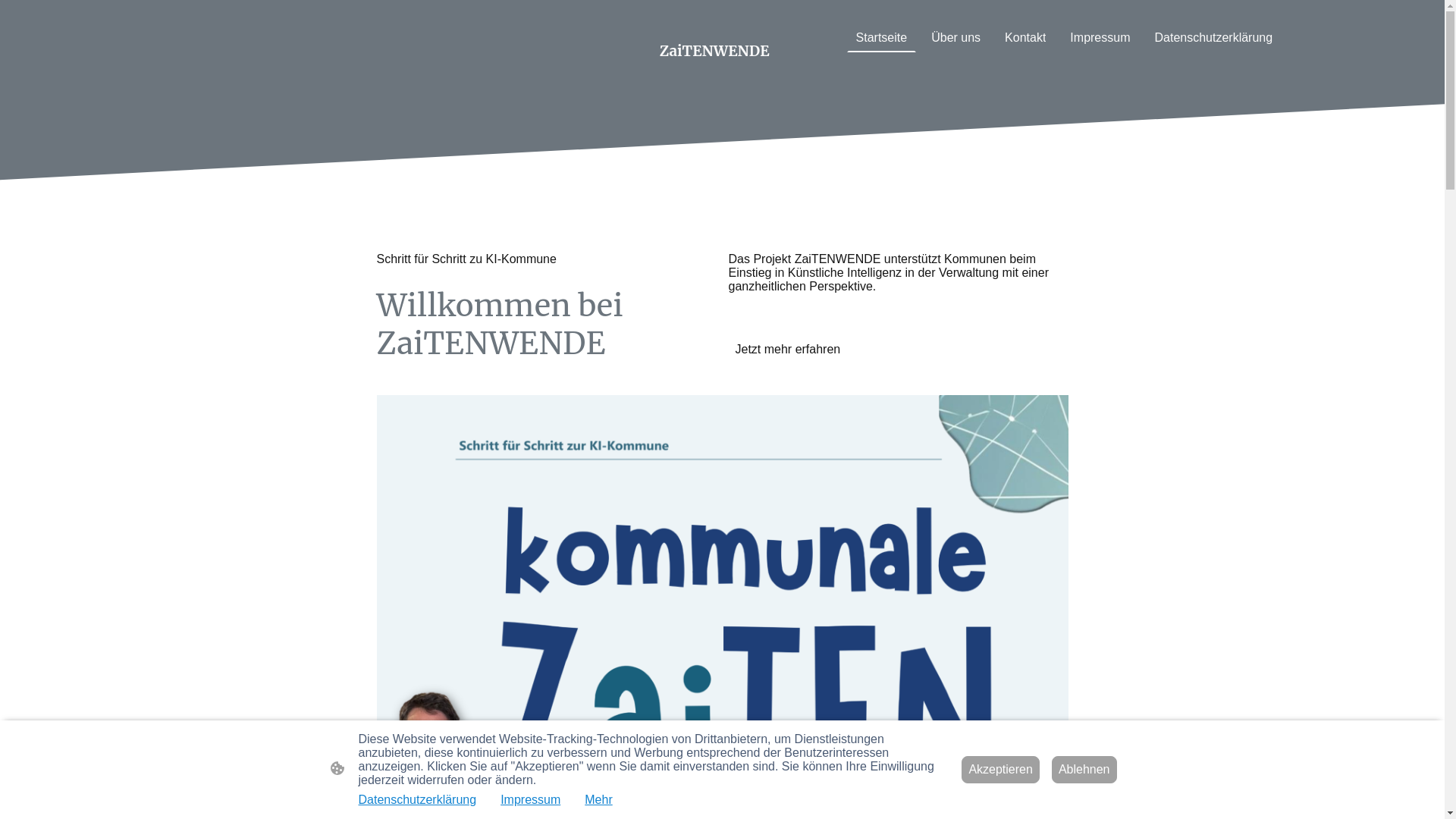 website screenshot of https://zaitenwende.com/