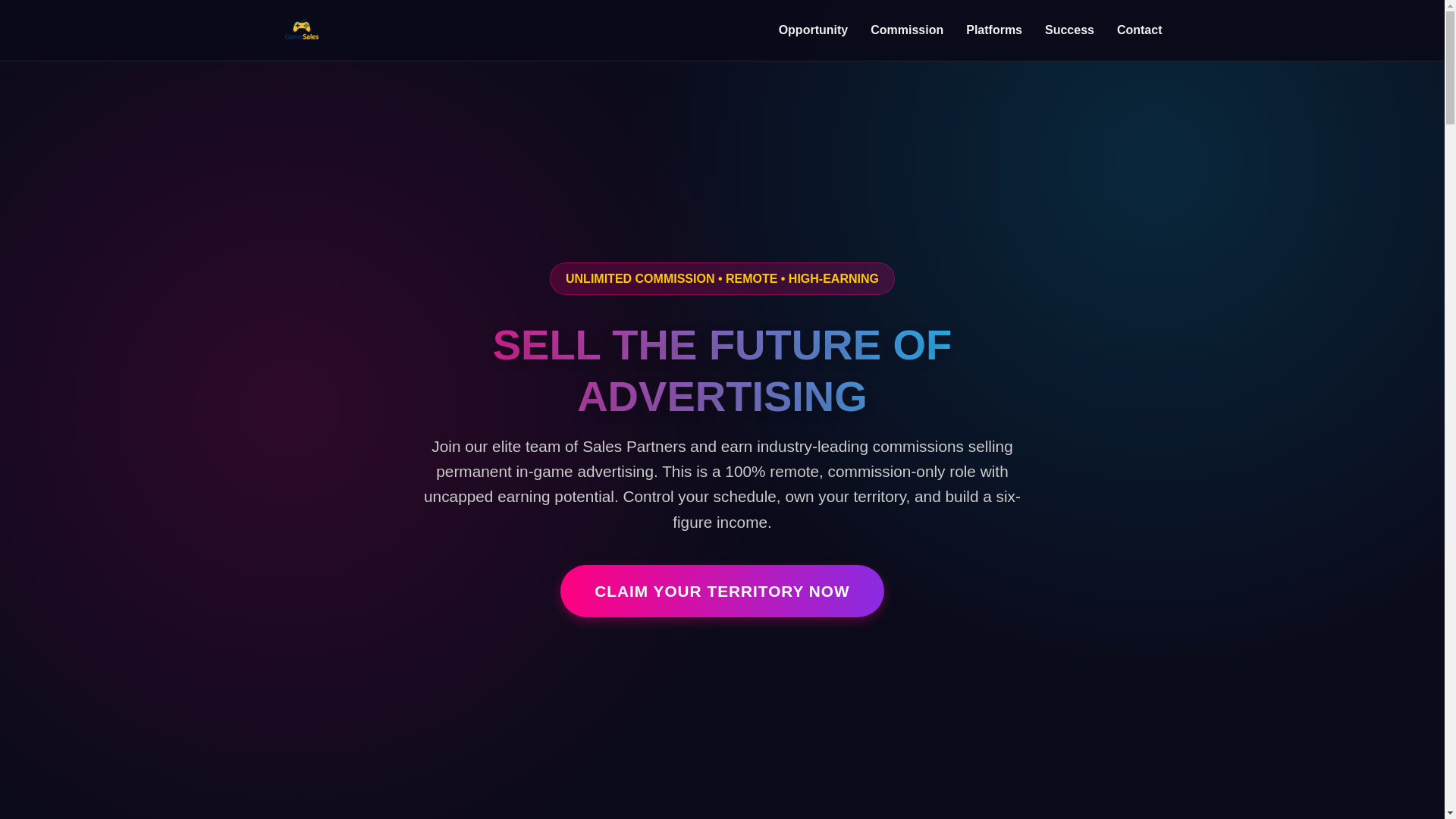 website screenshot of https://gamesales.work/