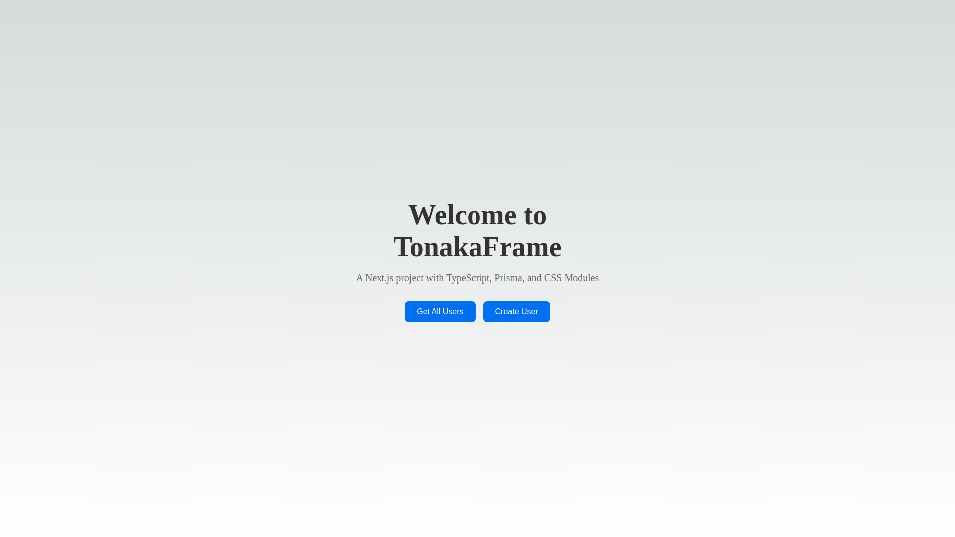 website screenshot of https://tonakaframe.pages.dev/