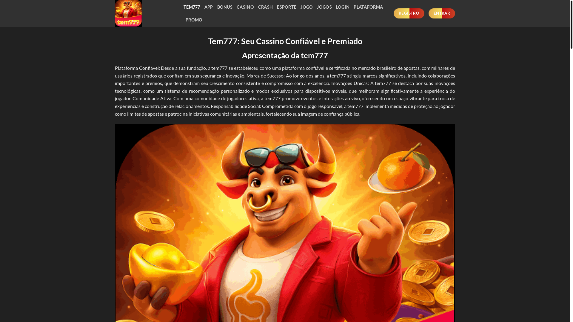 website screenshot of https://tem777e.com/