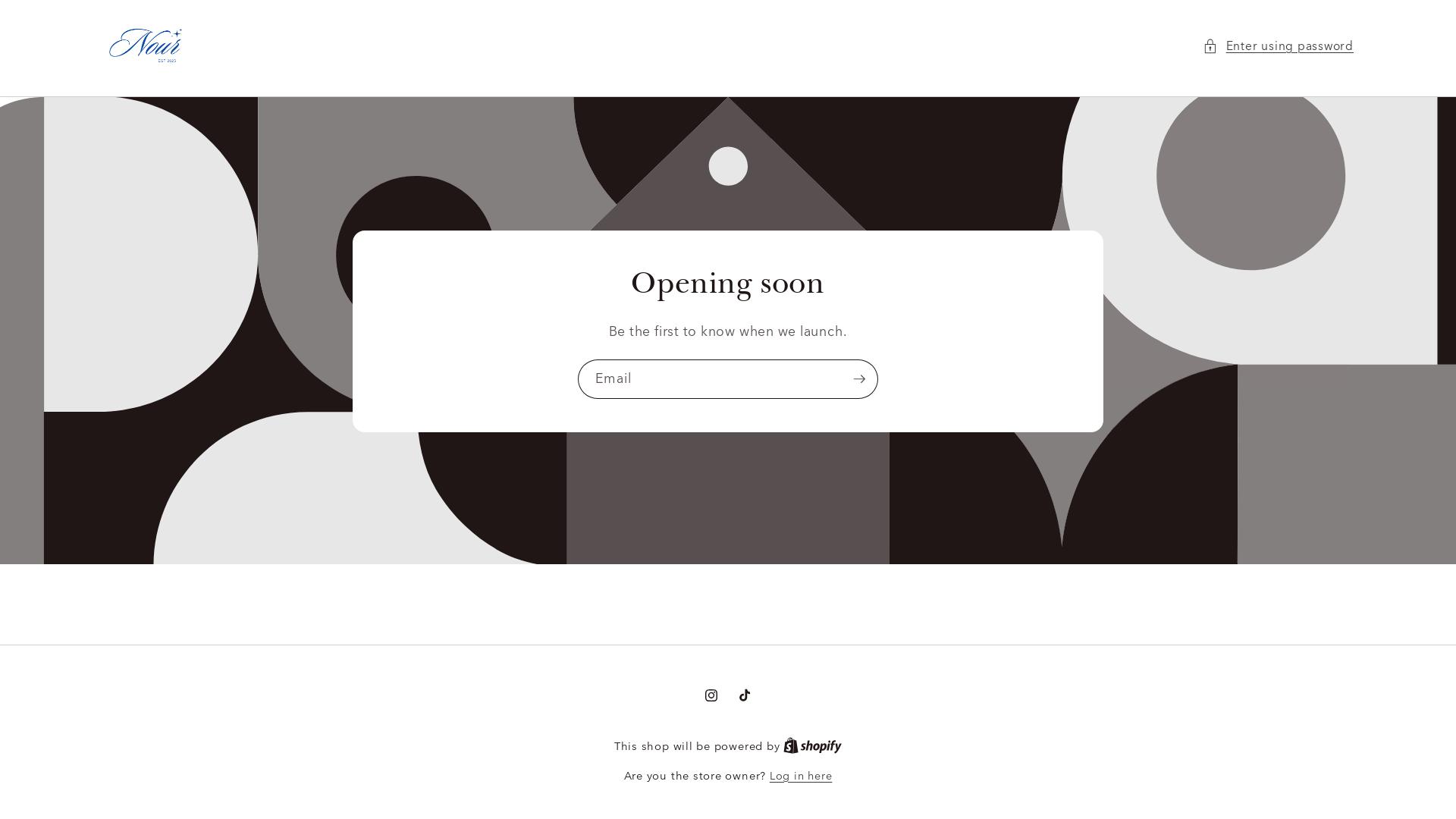 website screenshot of https://nourstudioshop.com/