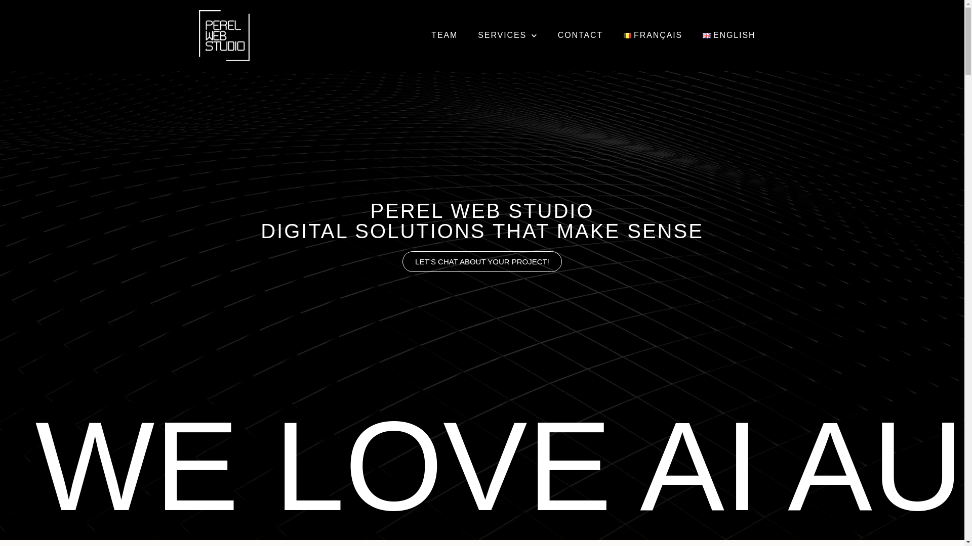 website screenshot of https://perelweb.be/