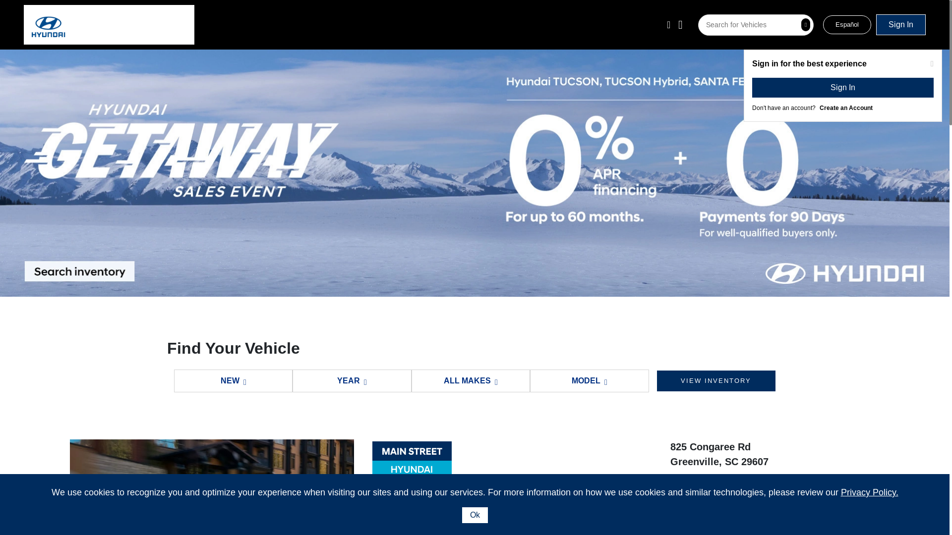 website screenshot of https://dicksmithhyundaistage.com/