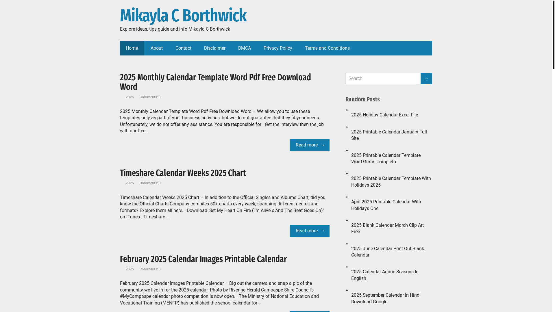 website screenshot of https://mikaylacborthwick.pages.dev/