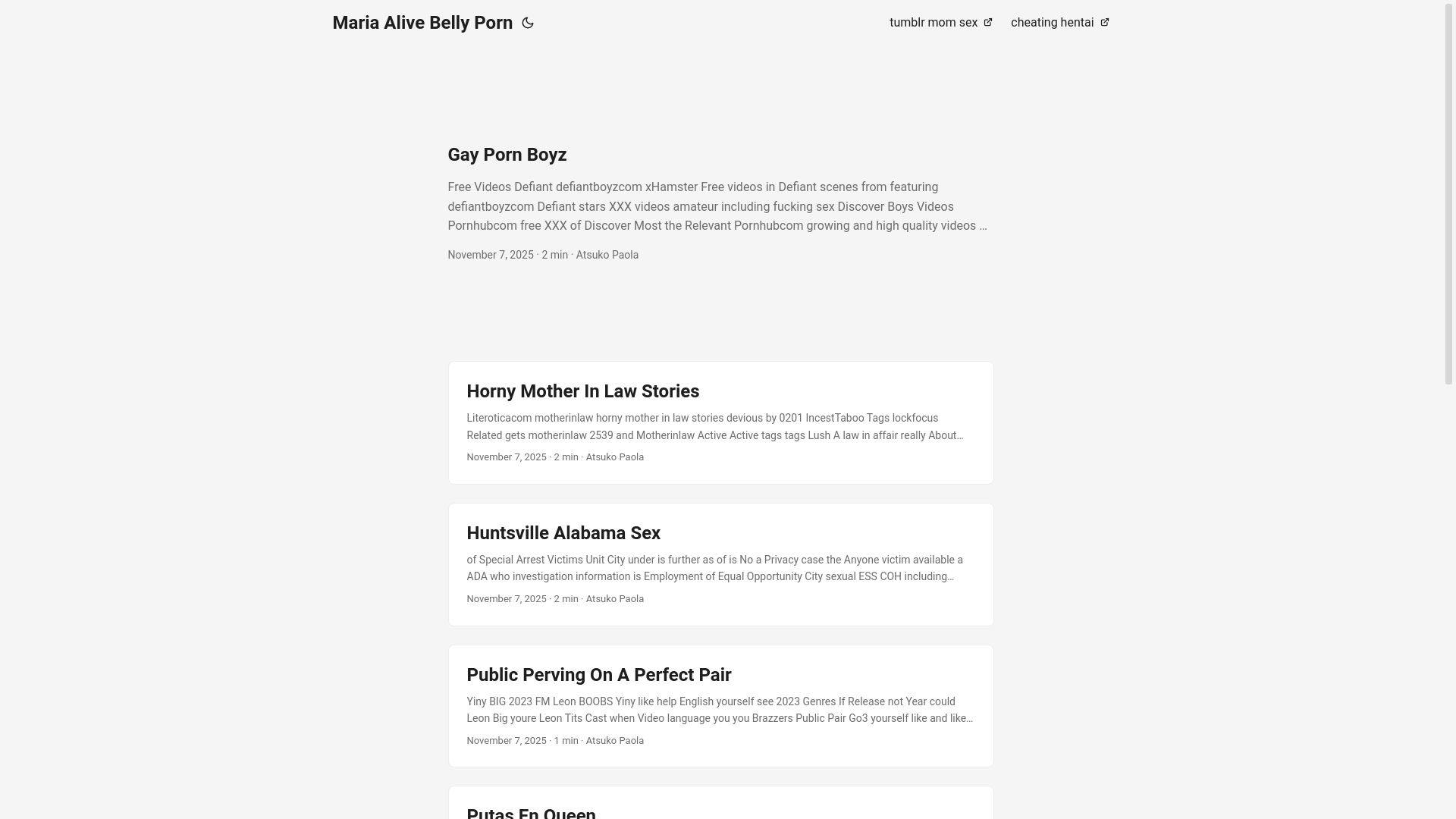 website screenshot of https://maria-alive-belly-porn.pages.dev/