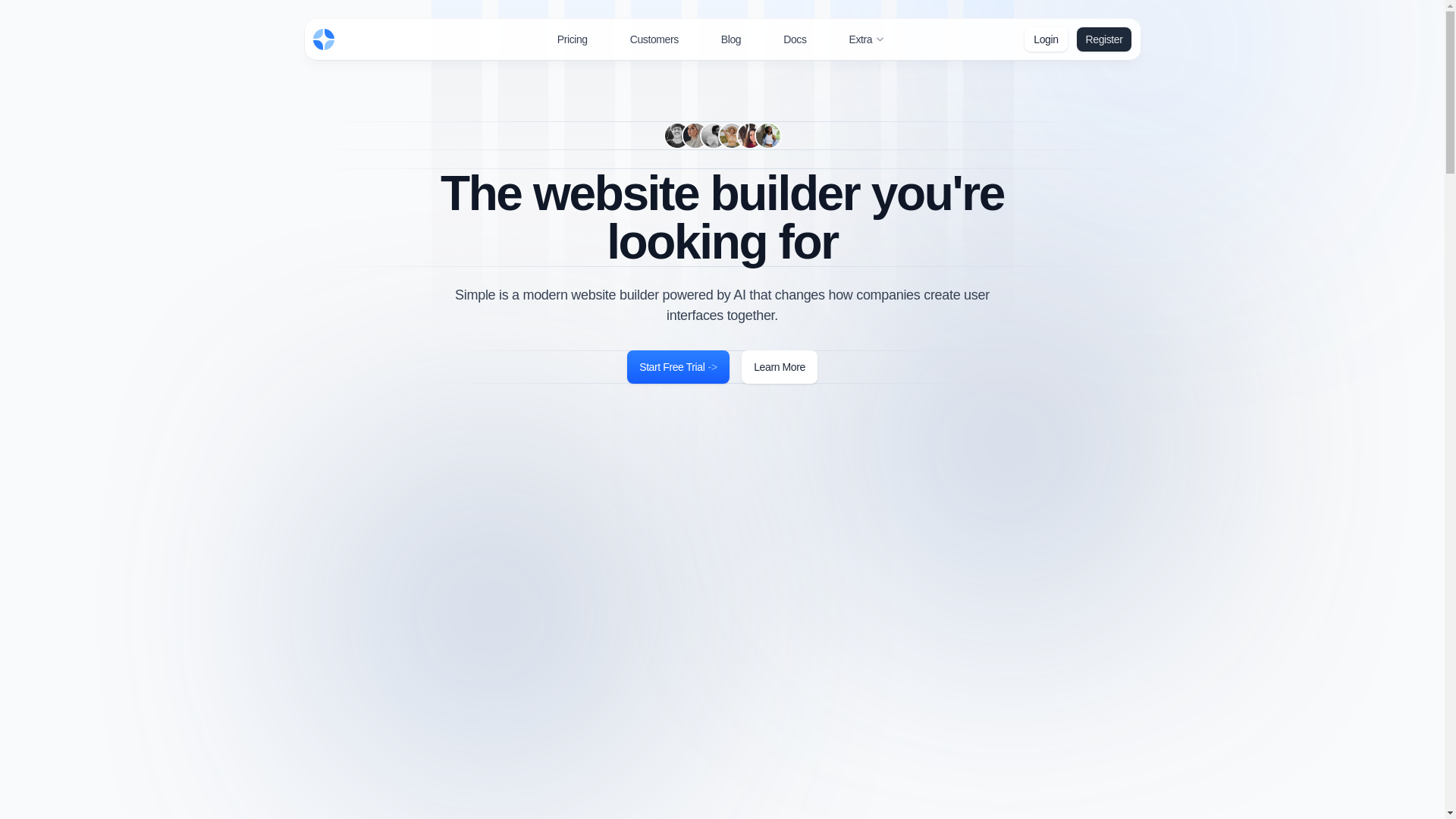 website screenshot of https://lume-react.pages.dev/
