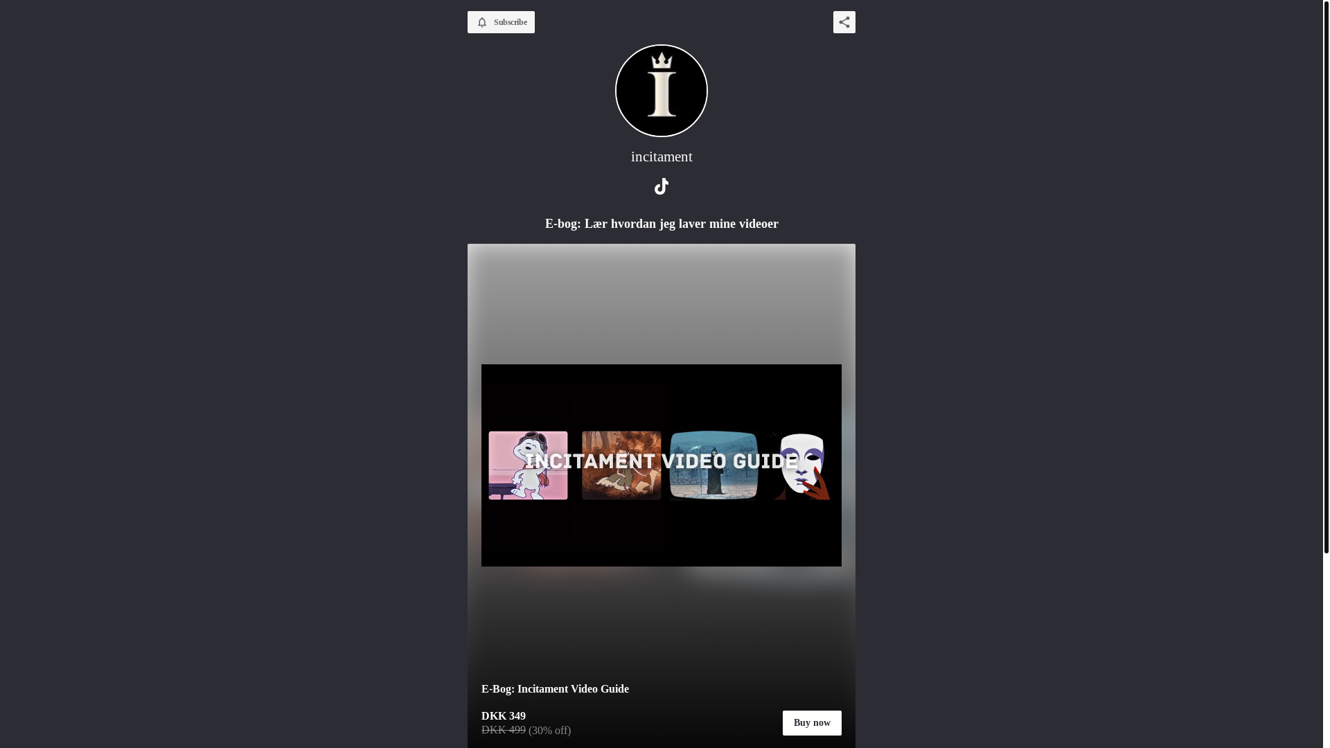 website screenshot of https://incitament.com/