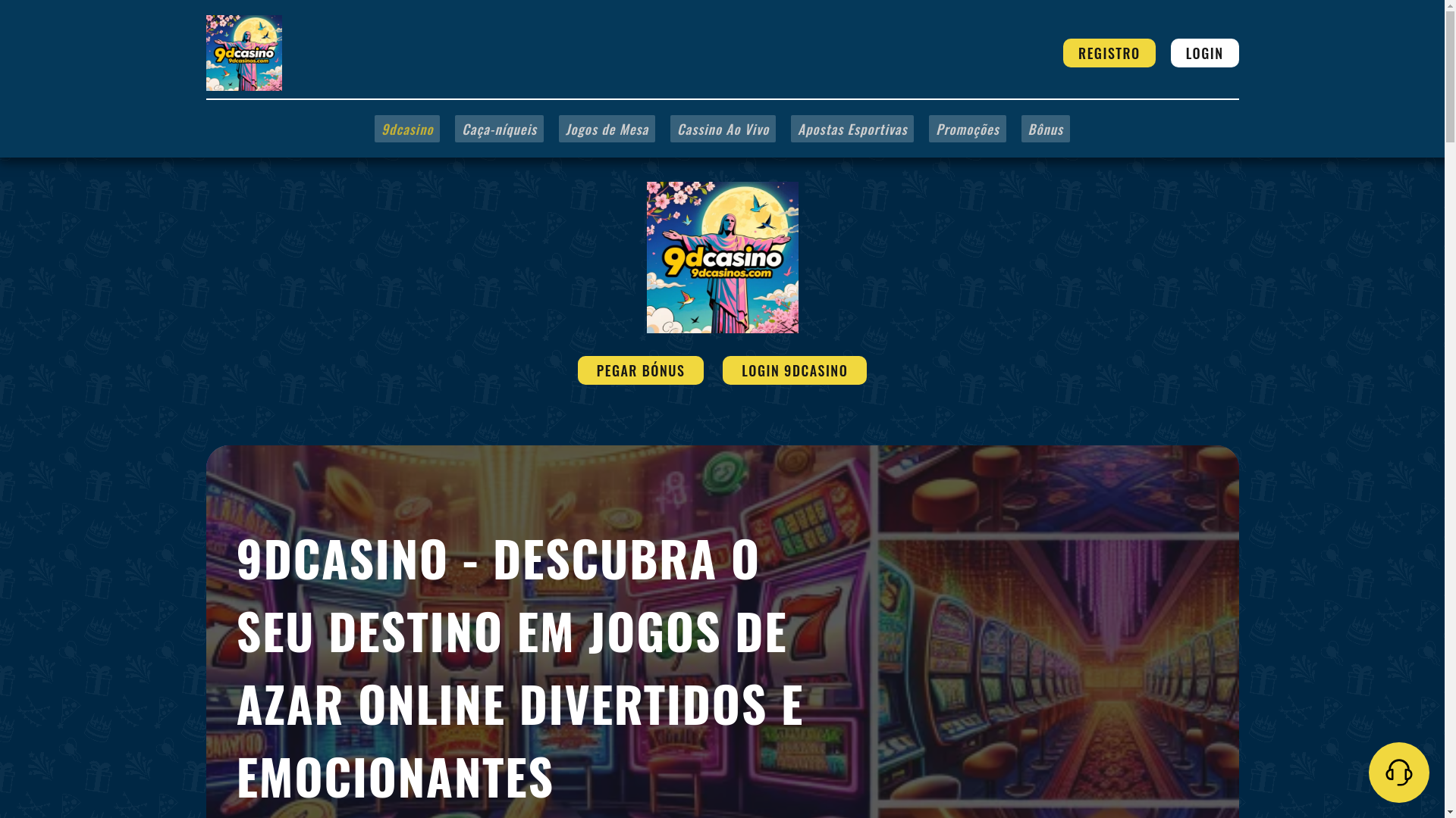 website screenshot of https://9dcasinos.com/
