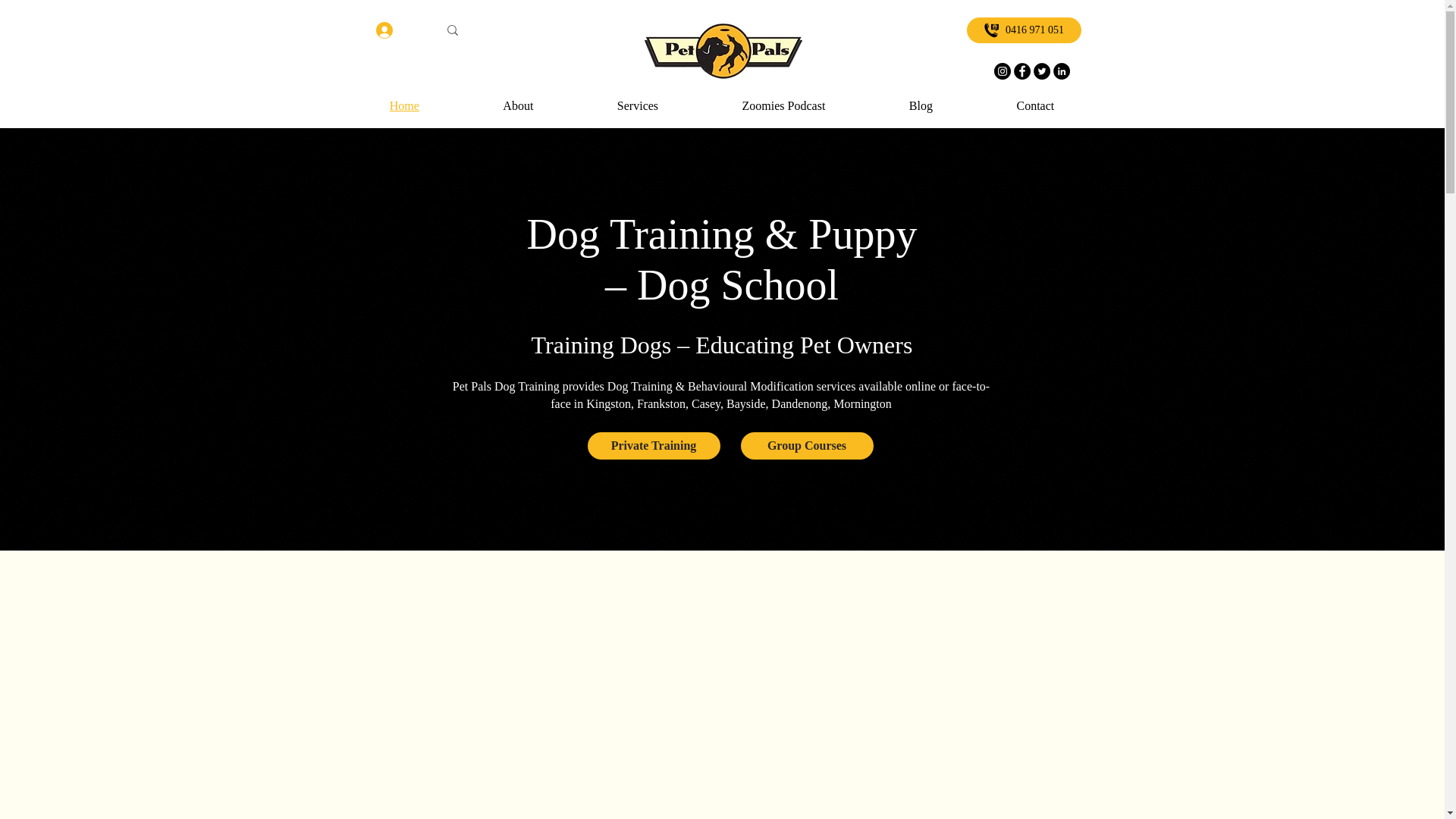 website screenshot of https://petpalspetcare.com.au/