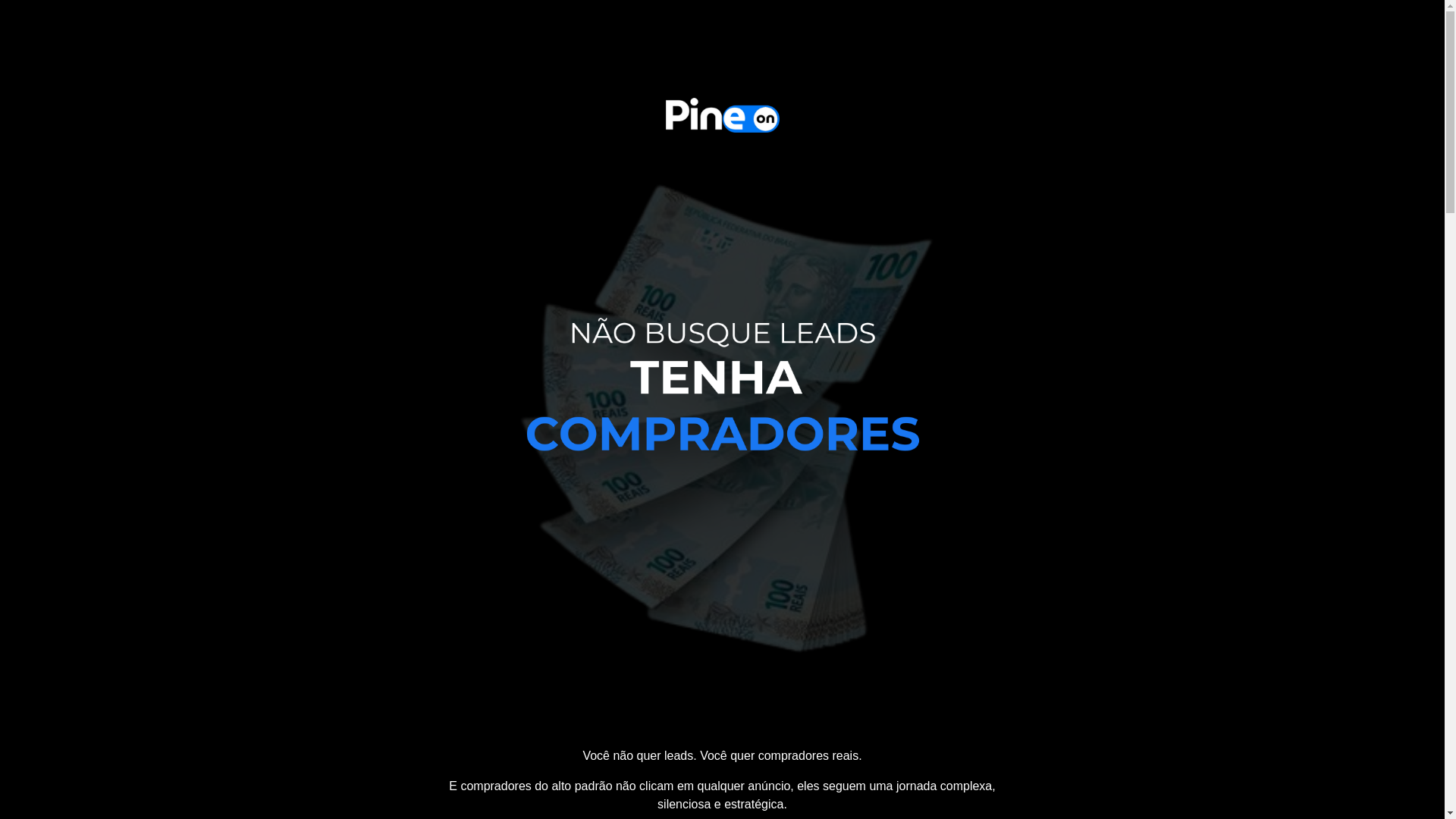 website screenshot of https://agenciapineon.com.br/