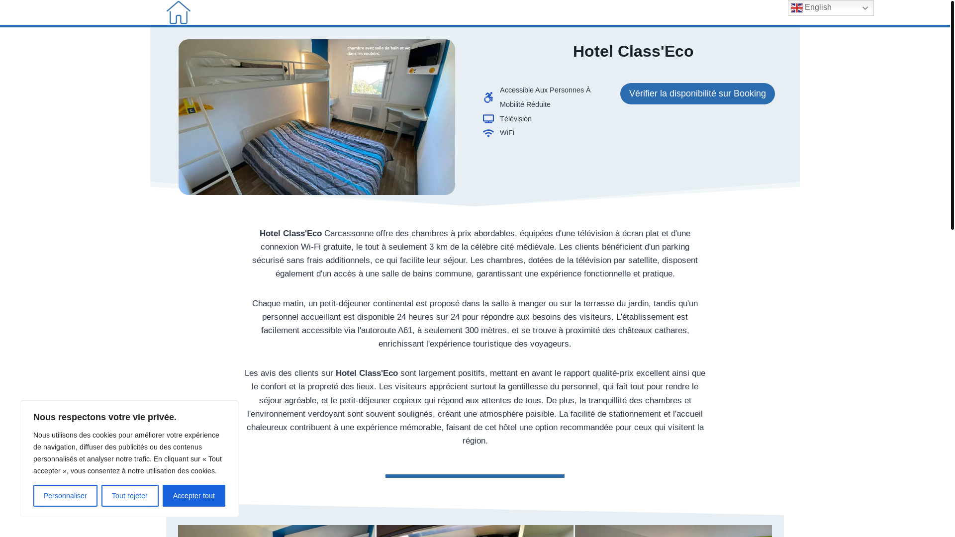 website screenshot of https://hotelclasseco.top/