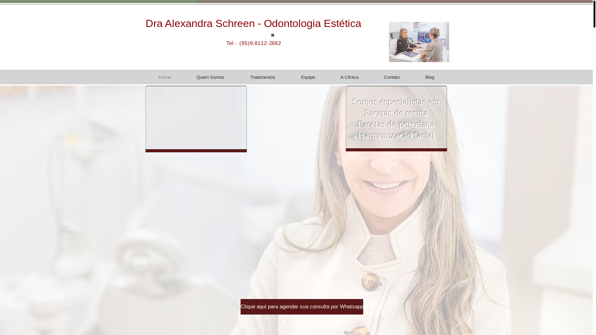 website screenshot of https://alexandraschreen.com/