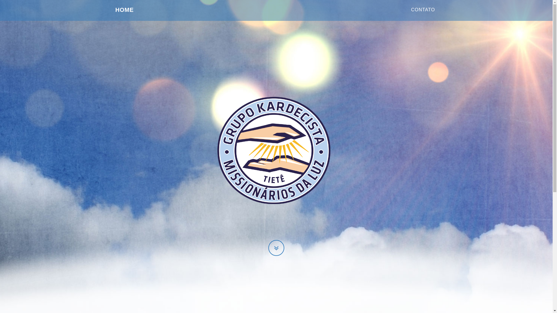 website screenshot of https://missionariosdaluztiete.com.br/