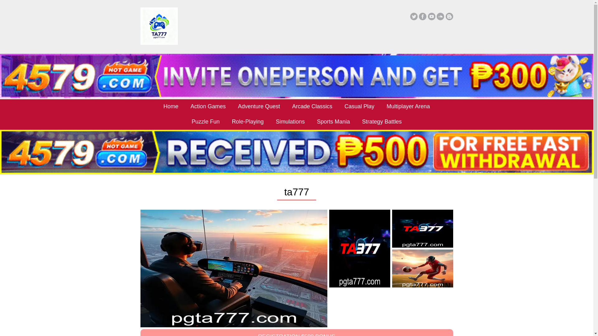 website screenshot of https://pgta777.com/