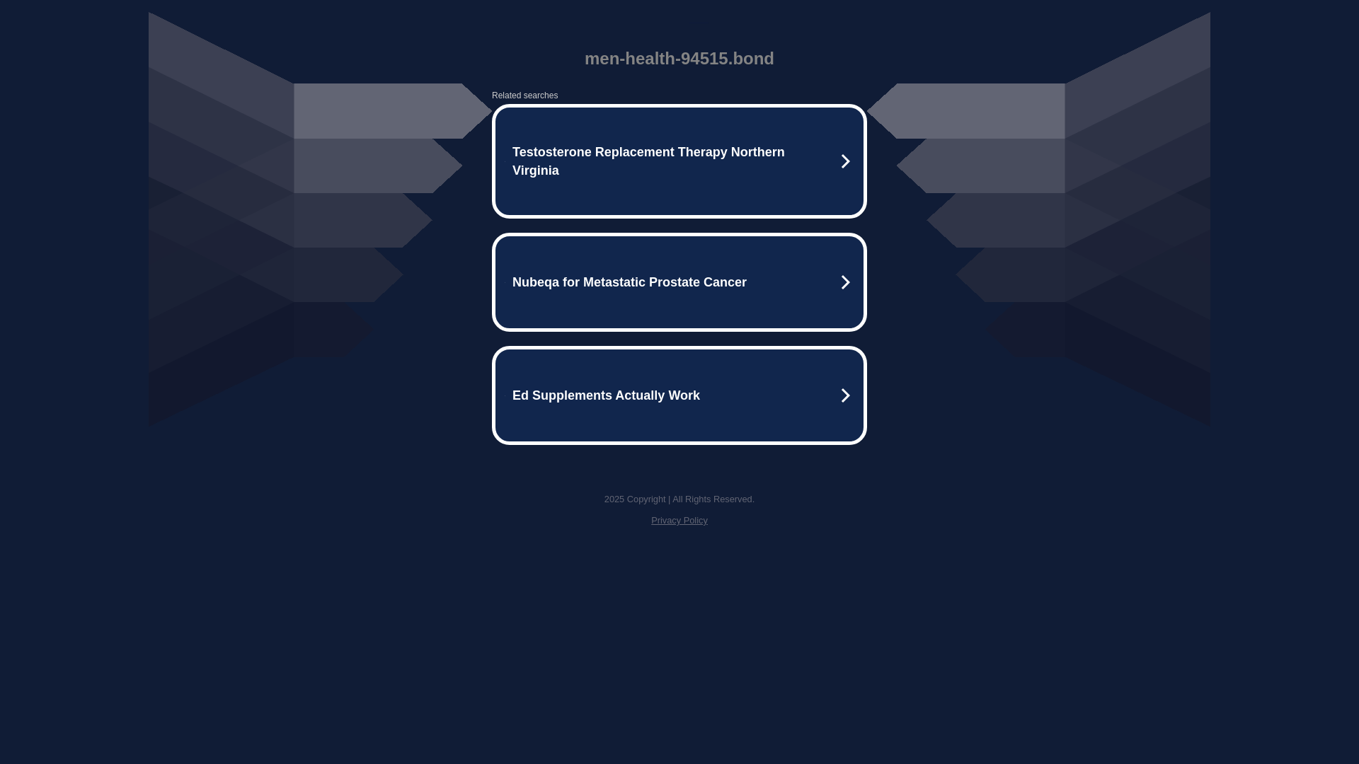 website screenshot of https://men-health-94515.bond/
