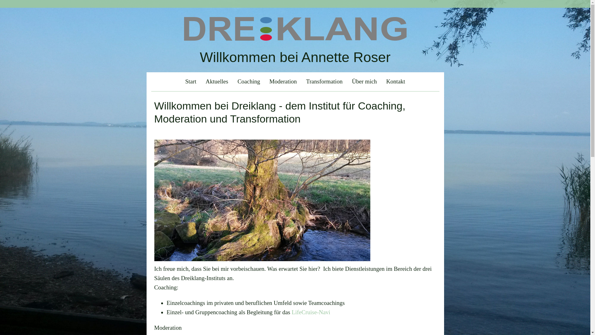 website screenshot of https://dreiklang-institut.com/