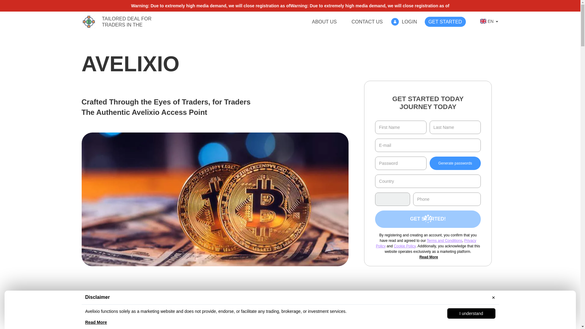 website screenshot of https://avelixio-soft.com