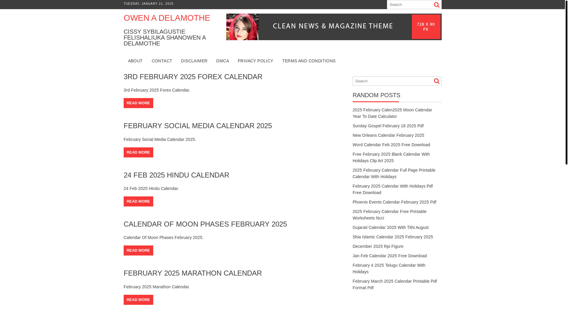 website screenshot of https://owenadelamothe.pages.dev/
